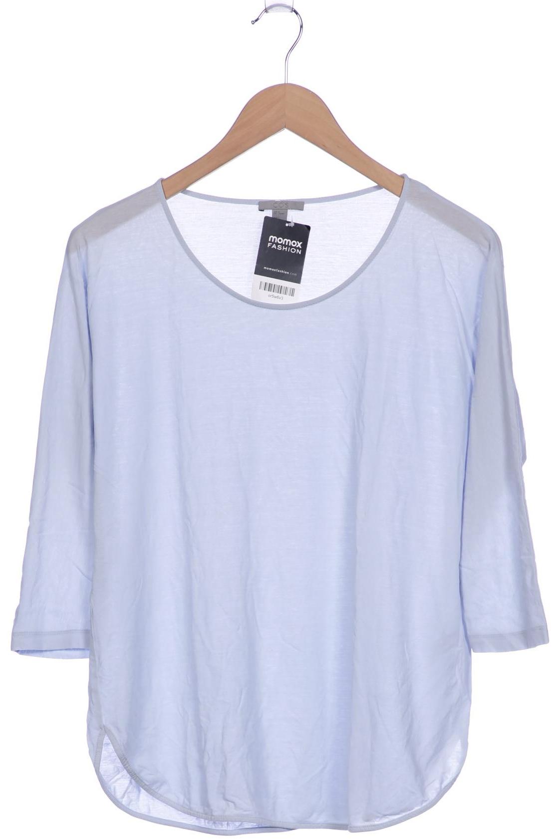 

COS Damen Langarmshirt, hellblau, Gr. 38
