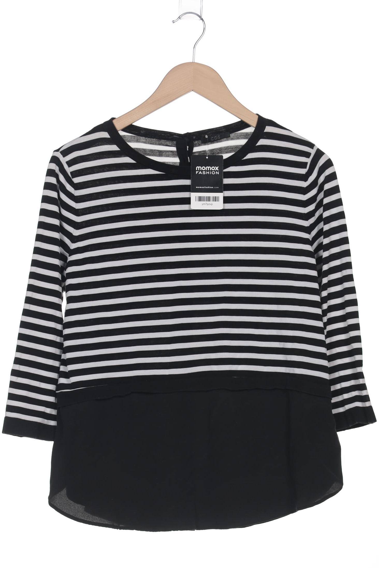 

COS Damen Langarmshirt, schwarz, Gr. 44