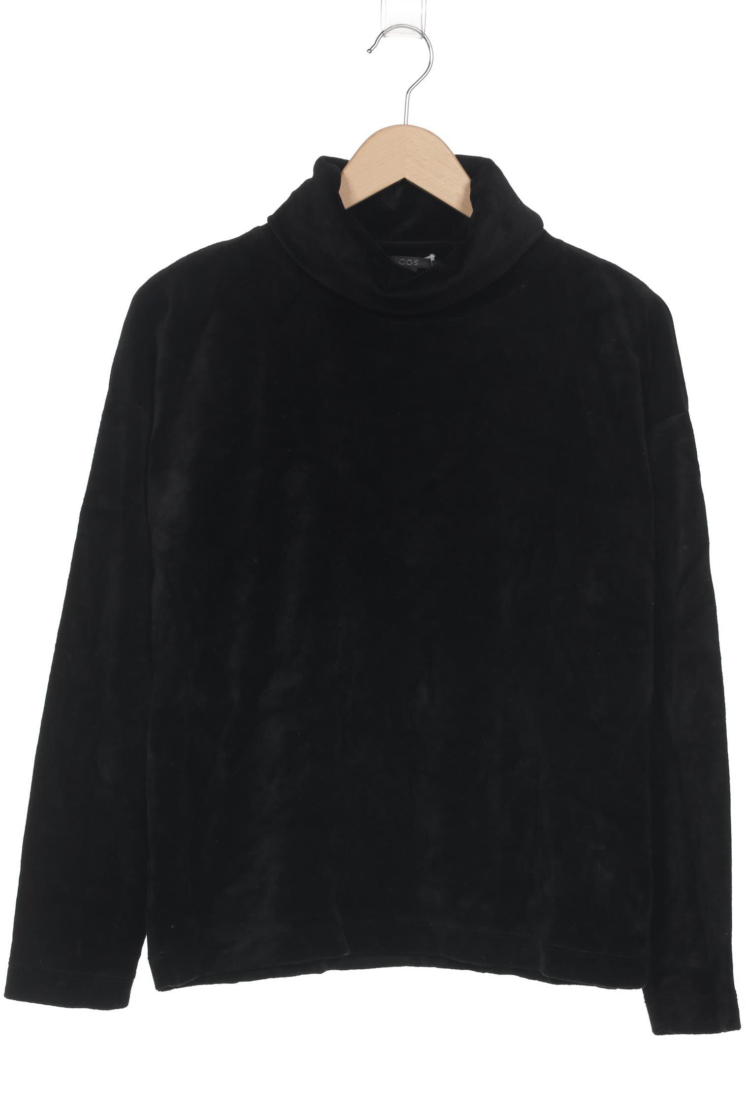

COS Damen Langarmshirt, schwarz, Gr. 36