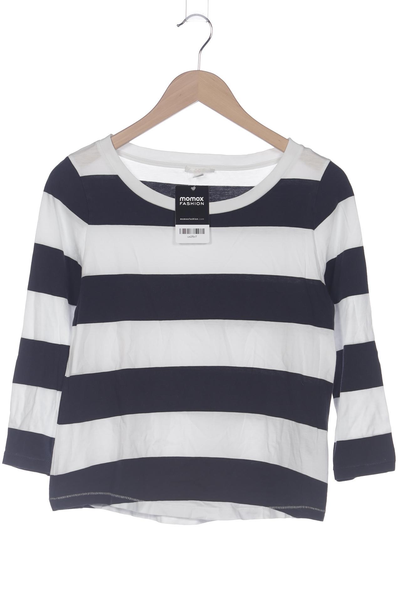 

COS Damen Langarmshirt, weiß, Gr. 36