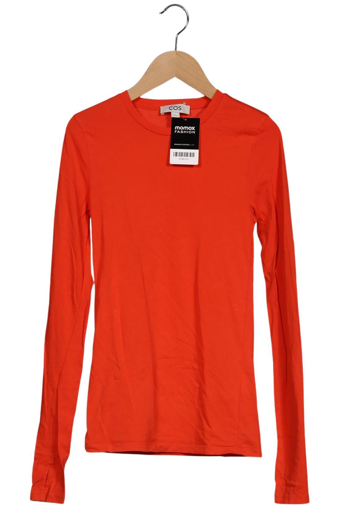 

COS Damen Langarmshirt, rot, Gr. 36