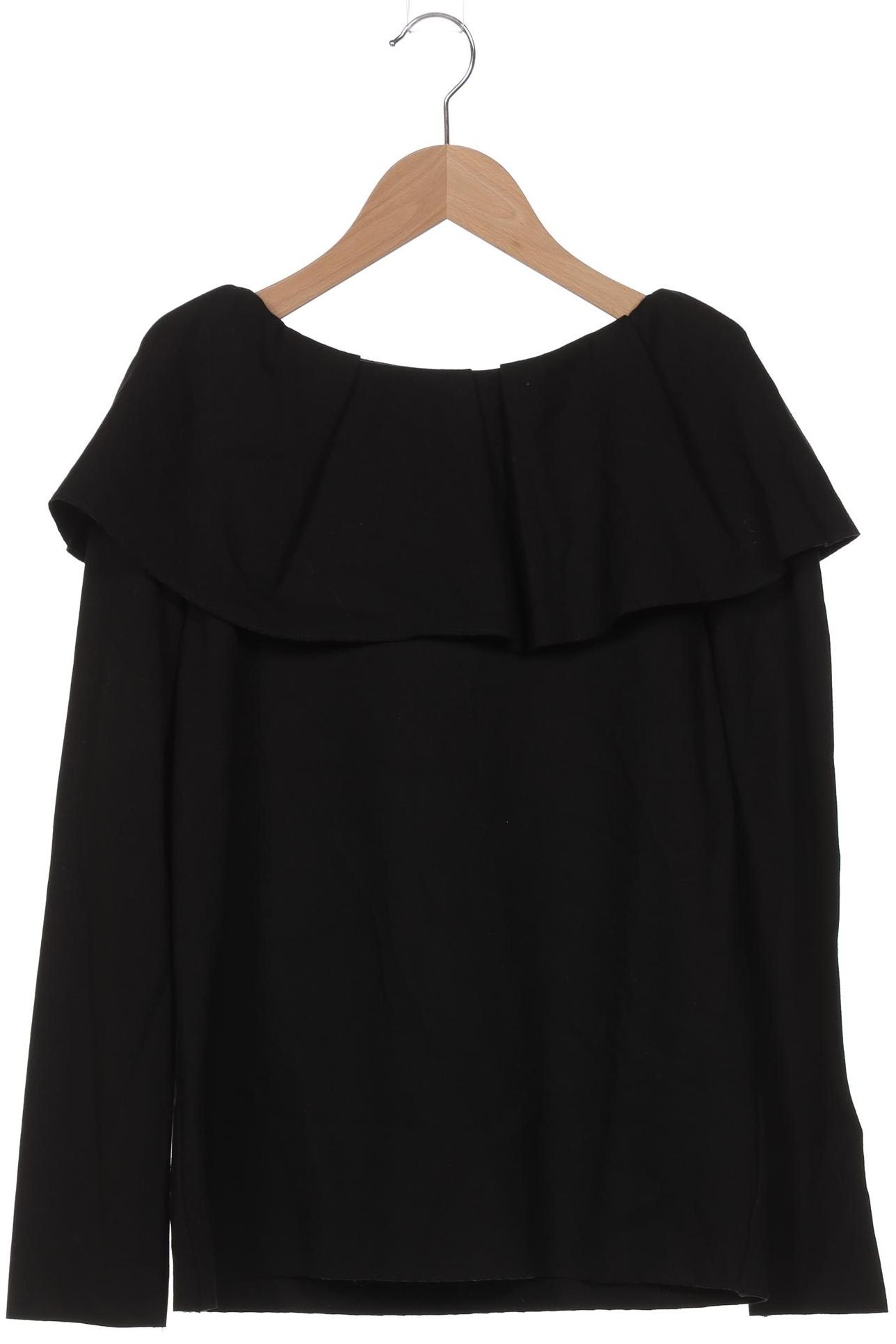 

COS Damen Langarmshirt, schwarz, Gr. 38