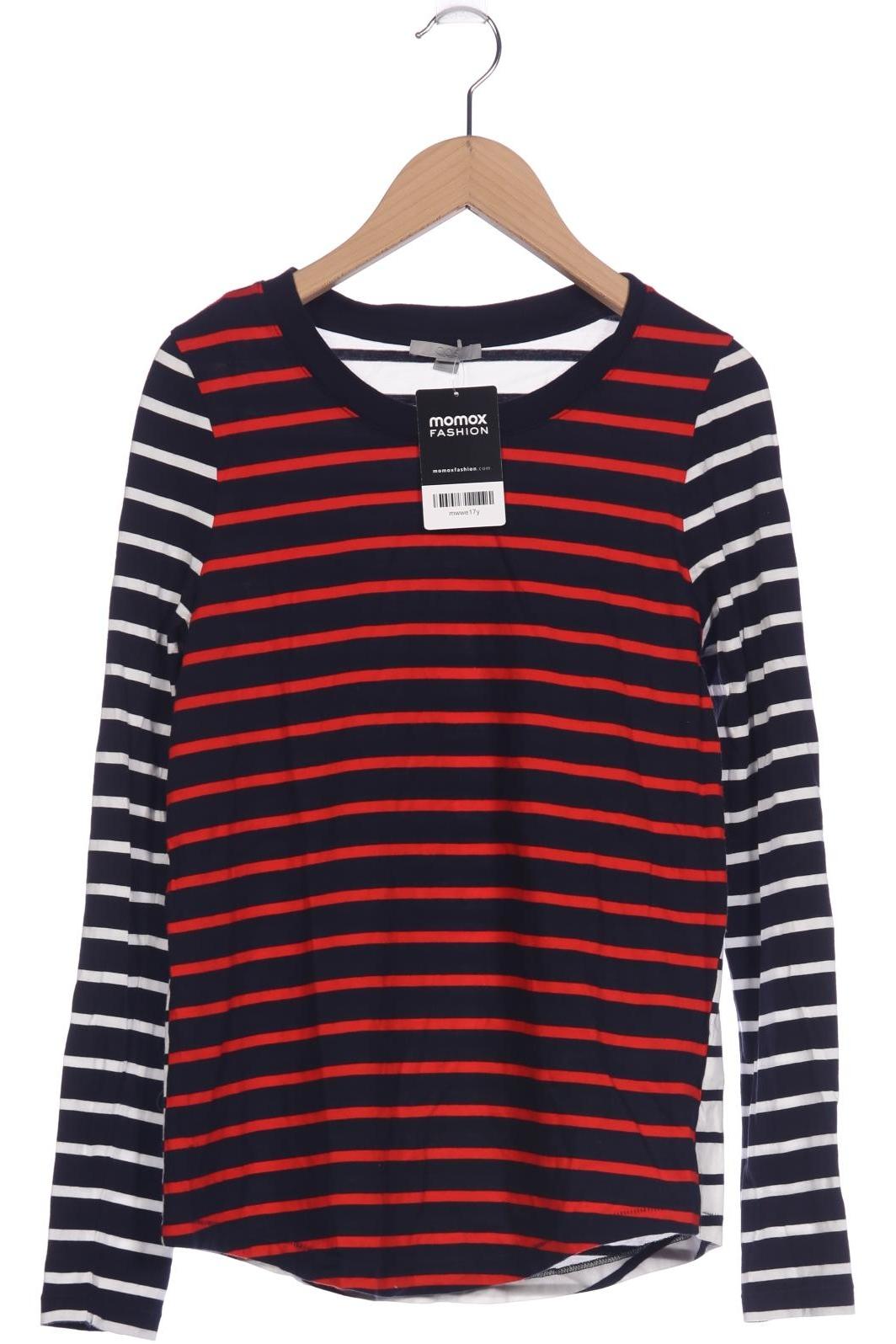 

COS Damen Langarmshirt, marineblau, Gr. 36
