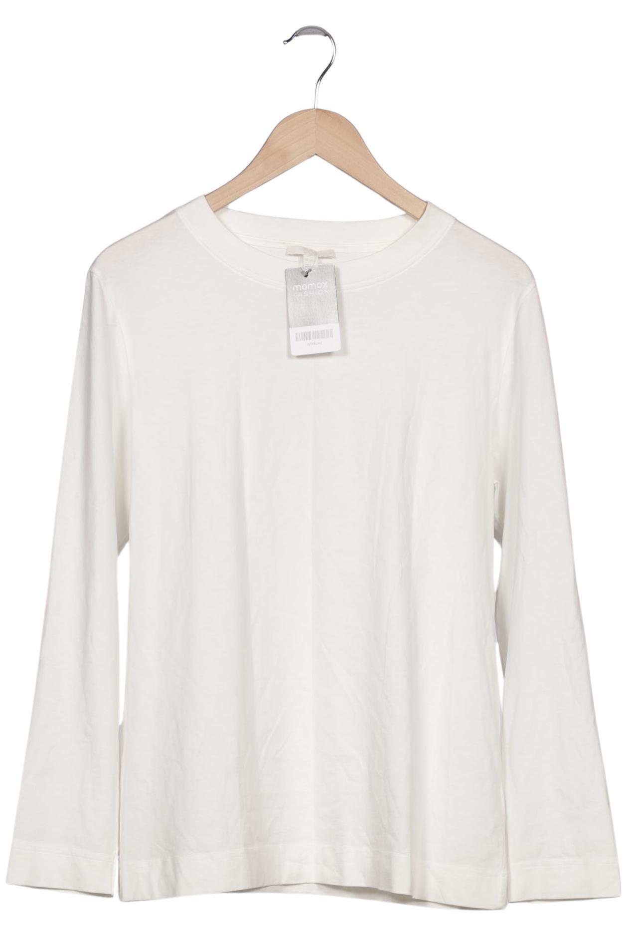 

COS Damen Langarmshirt, weiß, Gr. 38