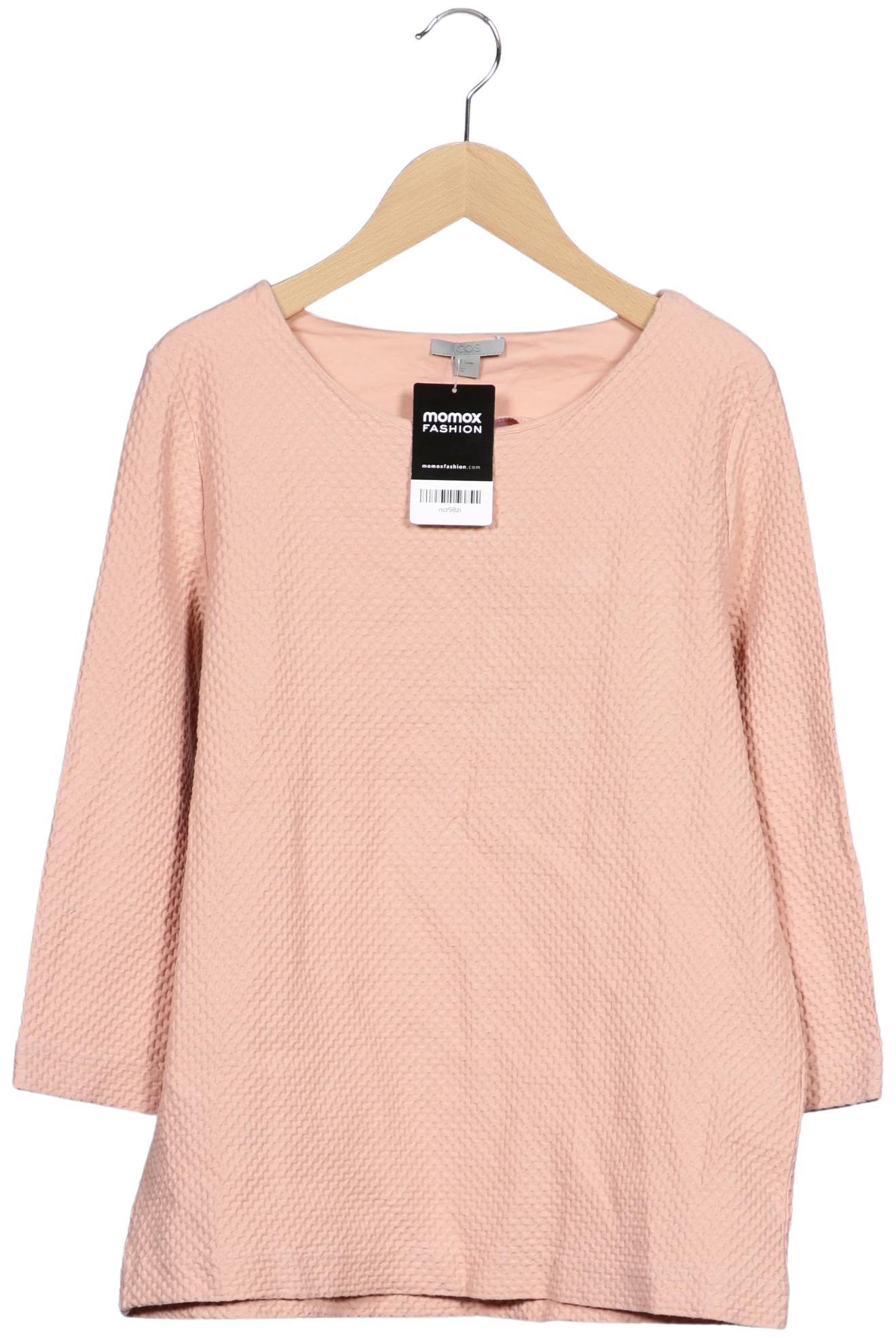 

COS Damen Langarmshirt, pink, Gr. 36