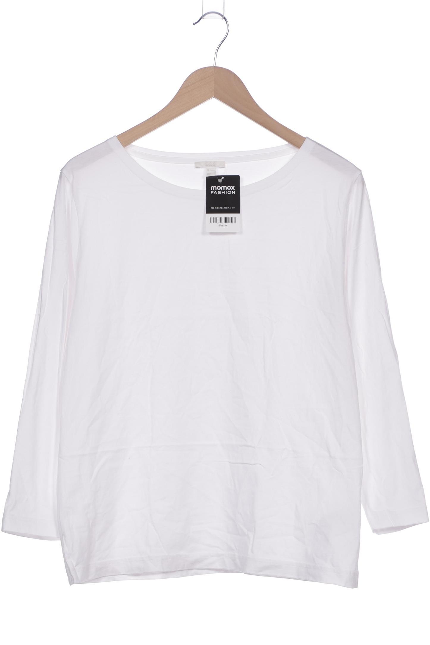 

COS Damen Langarmshirt, weiß, Gr. 42