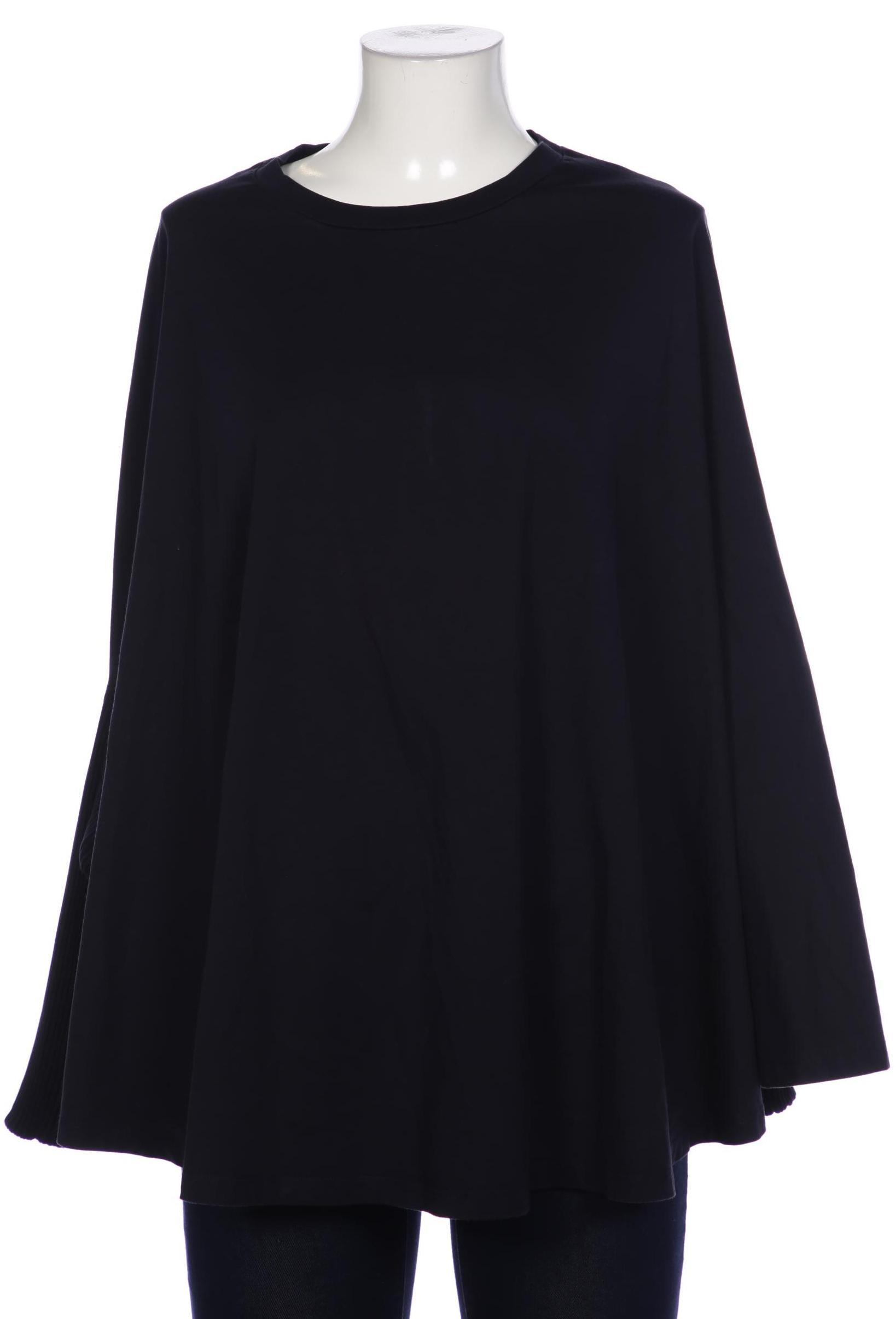 

COS Damen Langarmshirt, marineblau, Gr. 38