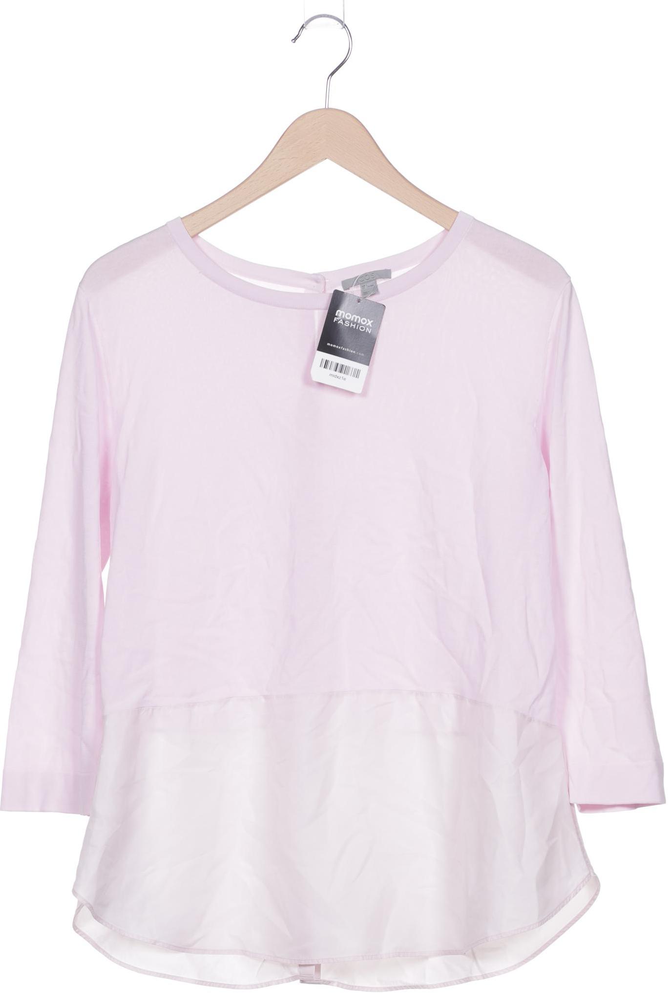 

COS Damen Langarmshirt, pink, Gr. 42