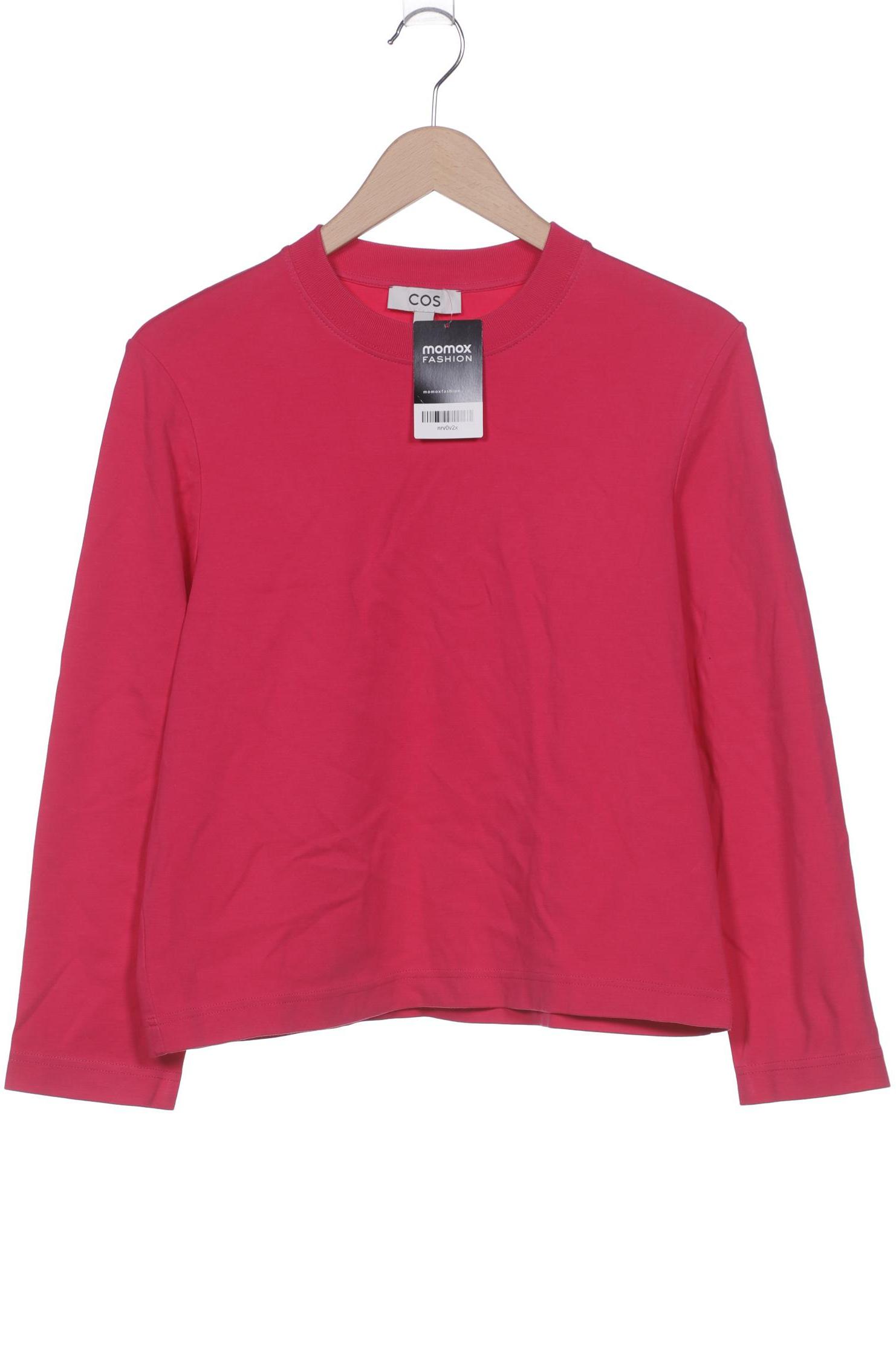 

COS Damen Langarmshirt, pink, Gr. 38