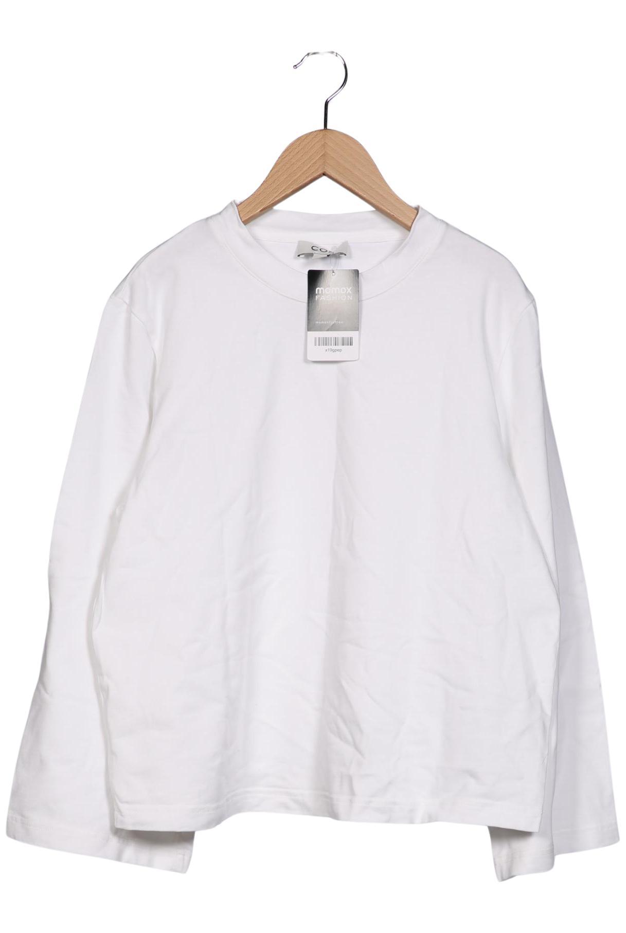 

COS Damen Langarmshirt, weiß, Gr. 38