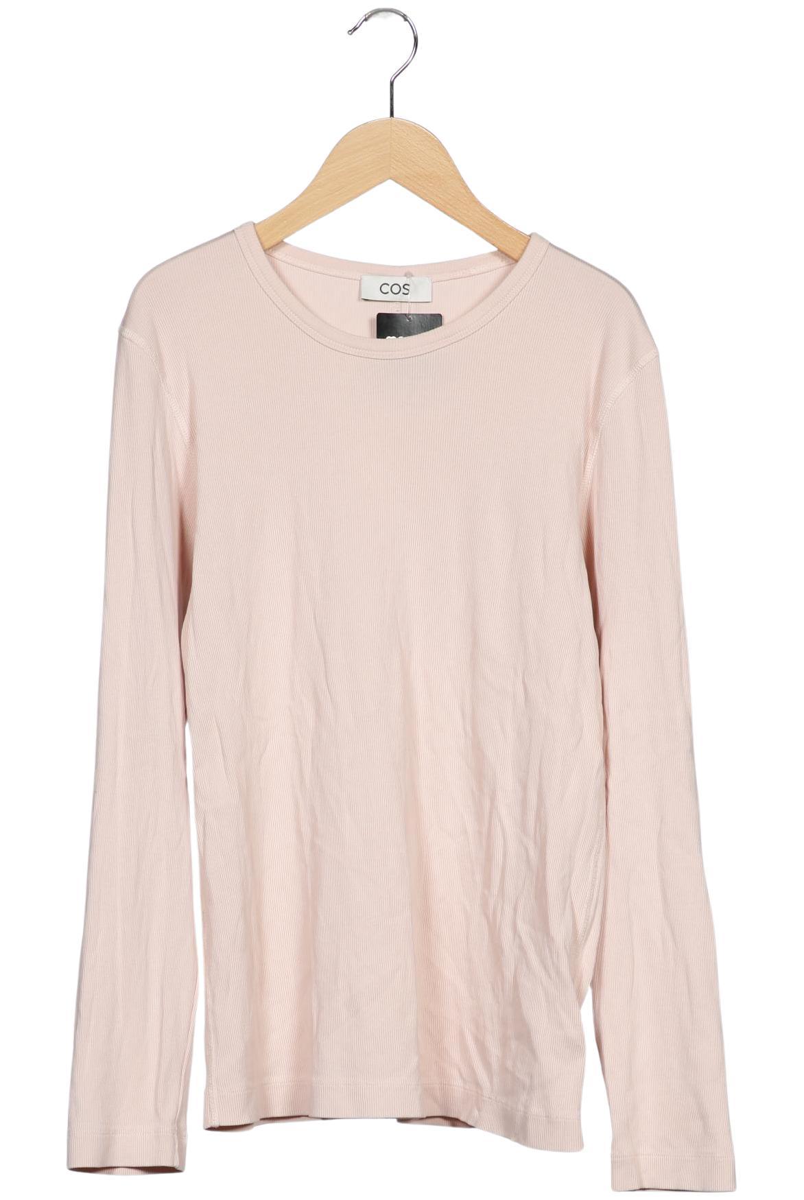 

COS Damen Langarmshirt, pink, Gr. 42