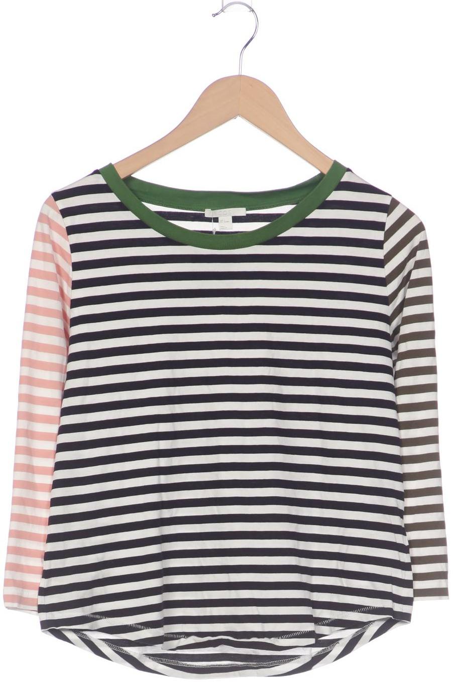 

COS Damen Langarmshirt, weiß, Gr. 36