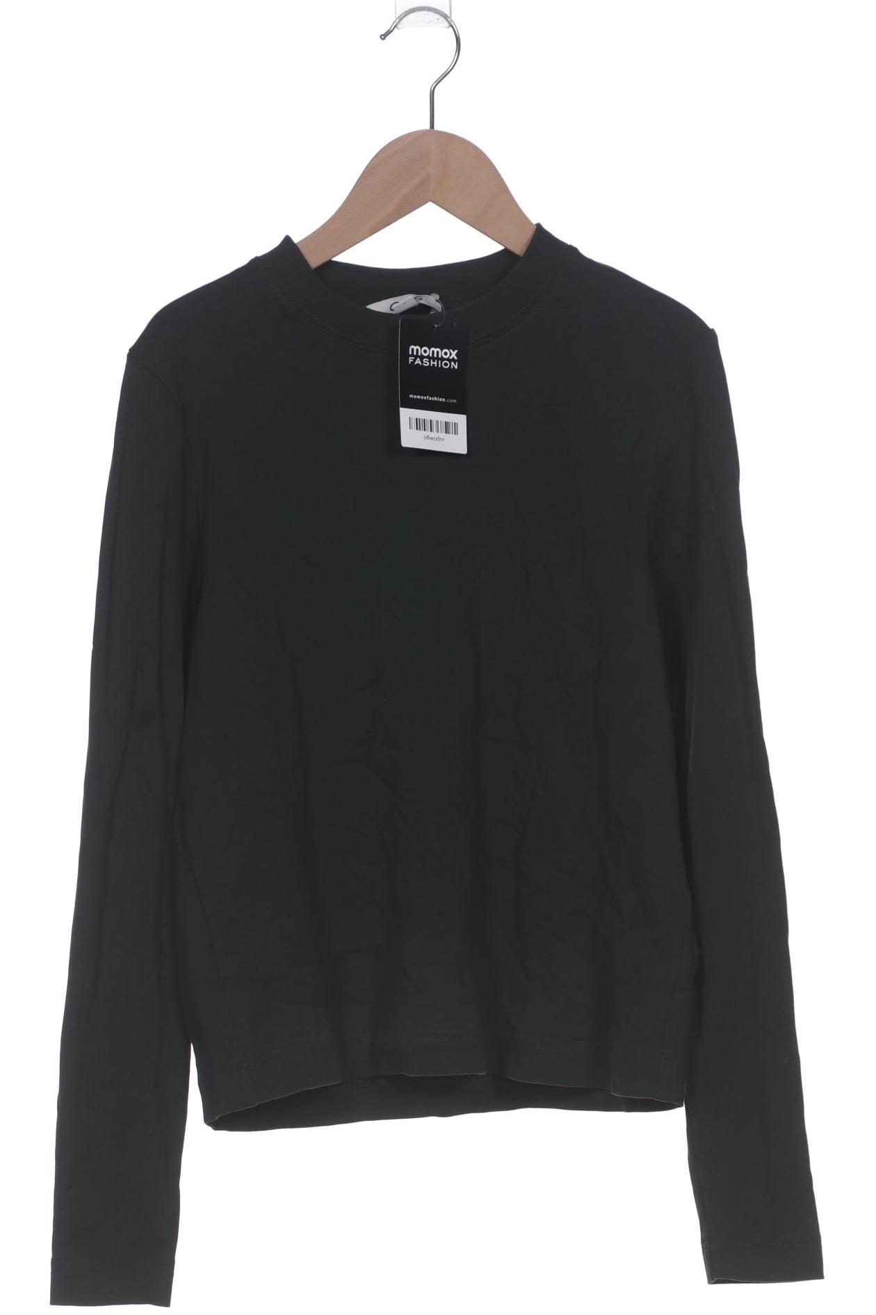 

COS Damen Langarmshirt, grün, Gr. 36