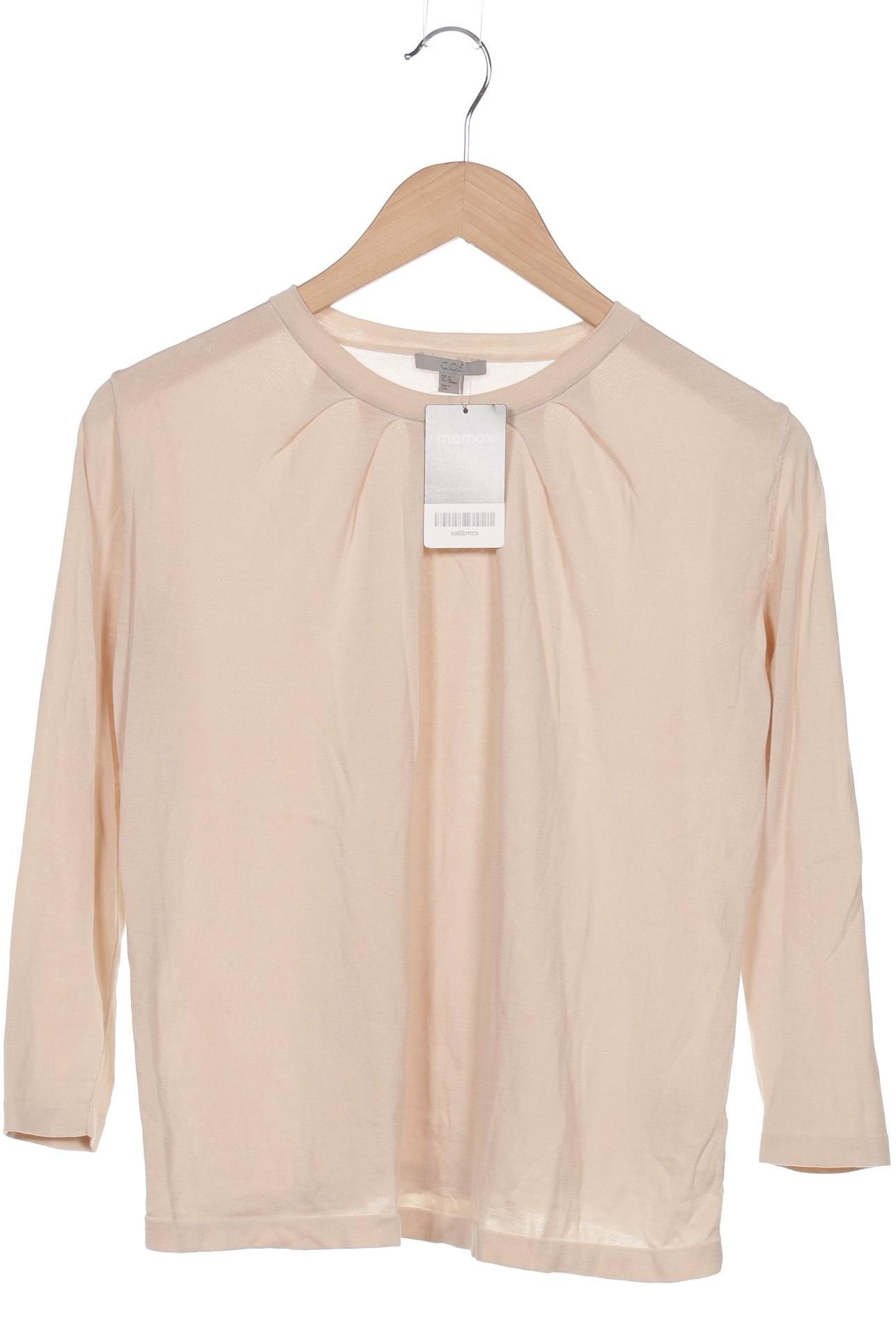 

COS Damen Langarmshirt, beige, Gr. 34