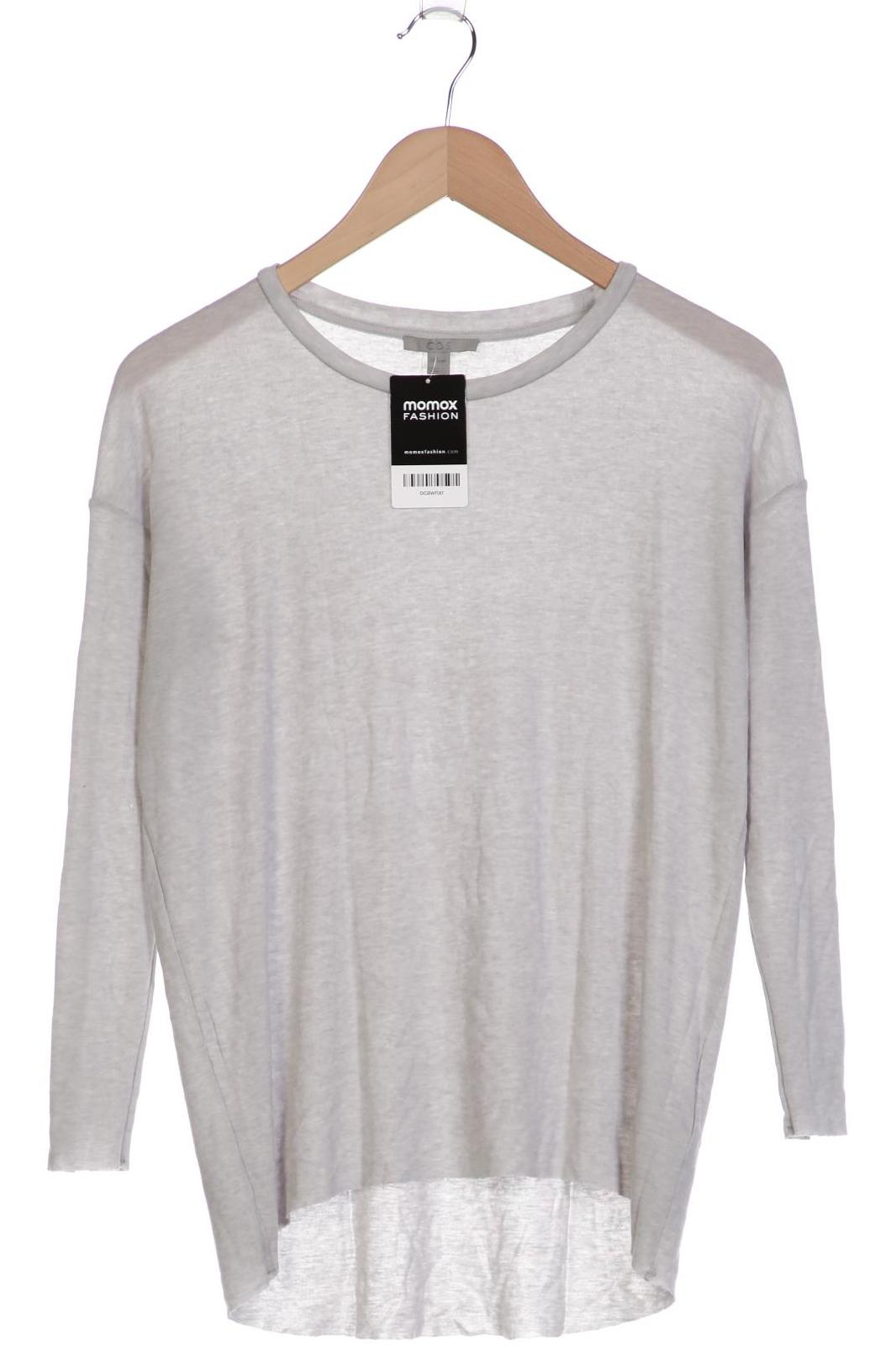

COS Damen Langarmshirt, grau, Gr. 36