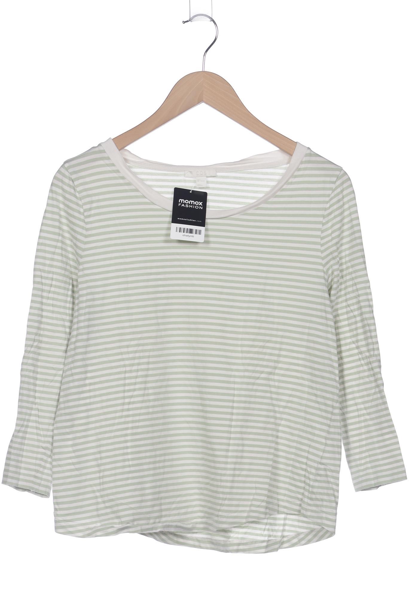 

COS Damen Langarmshirt, grün, Gr. 42