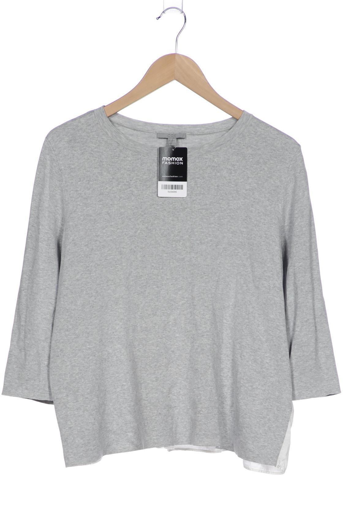 

COS Damen Langarmshirt, grau, Gr. 38