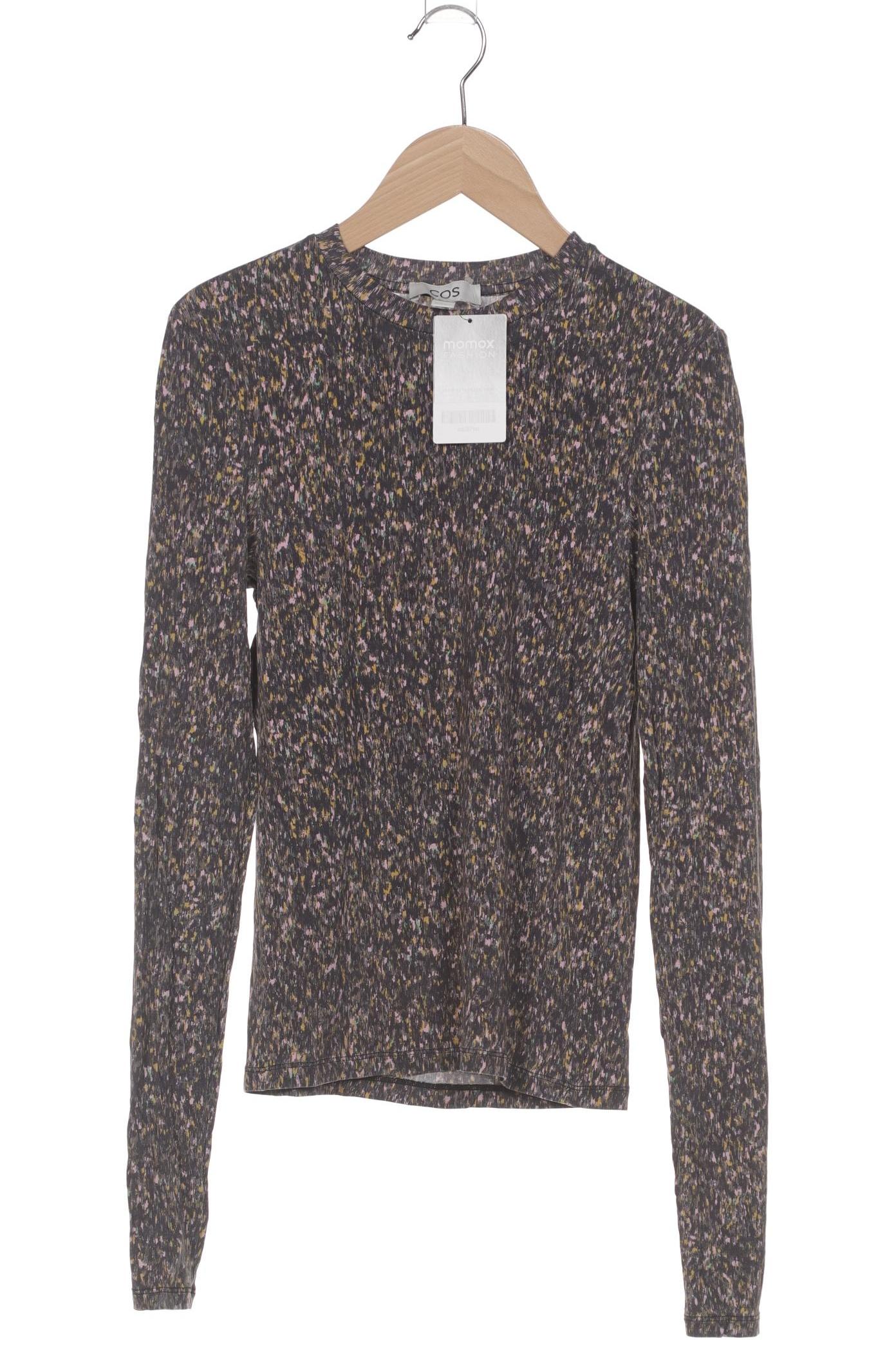 

COS Damen Langarmshirt, grau, Gr. 36