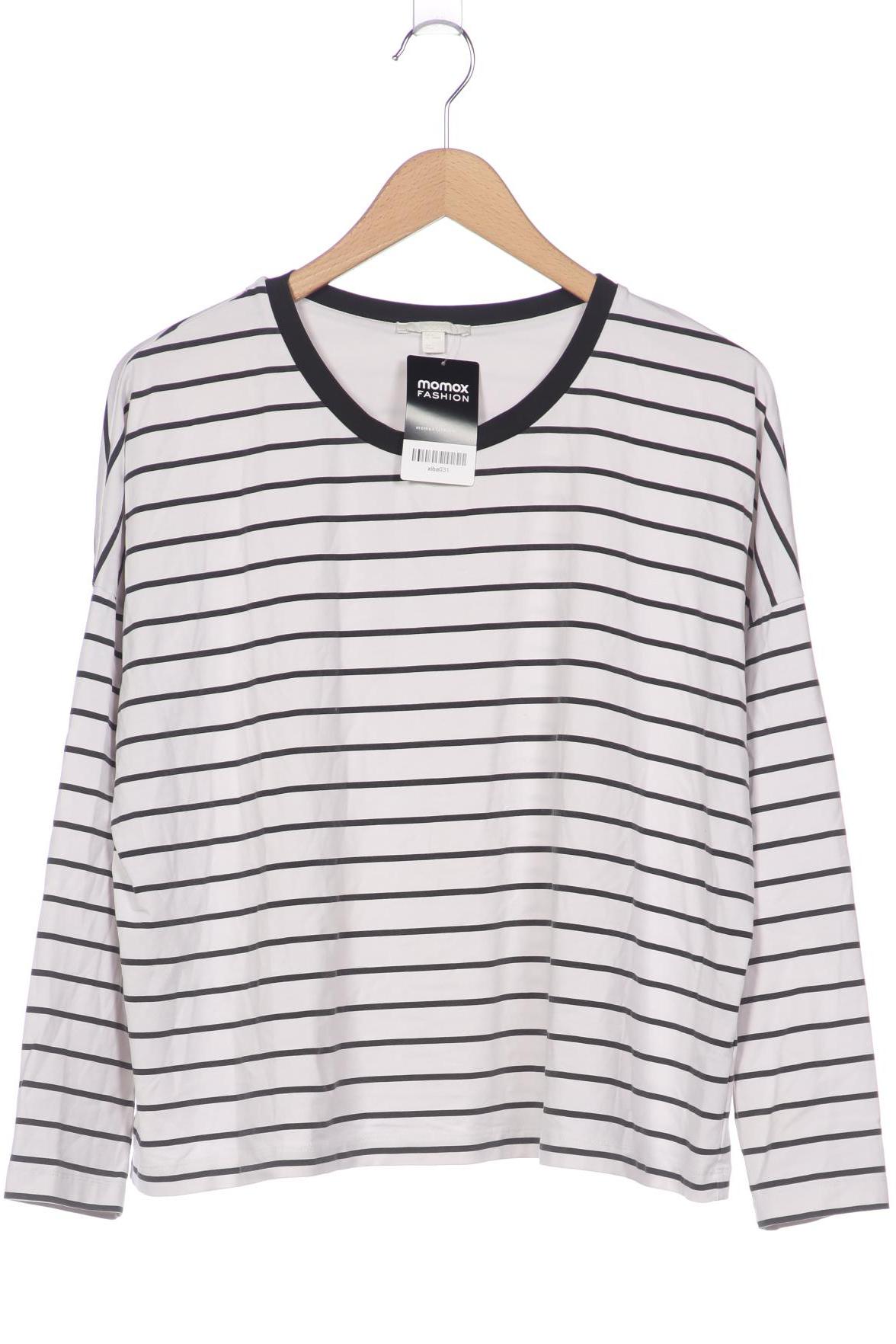 

COS Damen Langarmshirt, weiß, Gr. 38