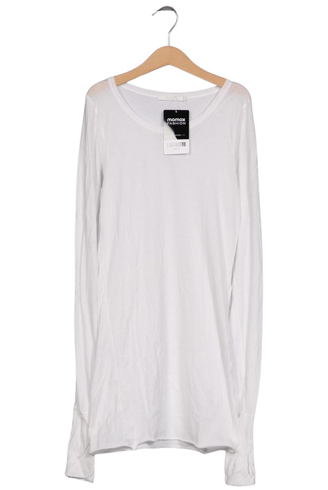 

COS Damen Langarmshirt, weiß, Gr. 36