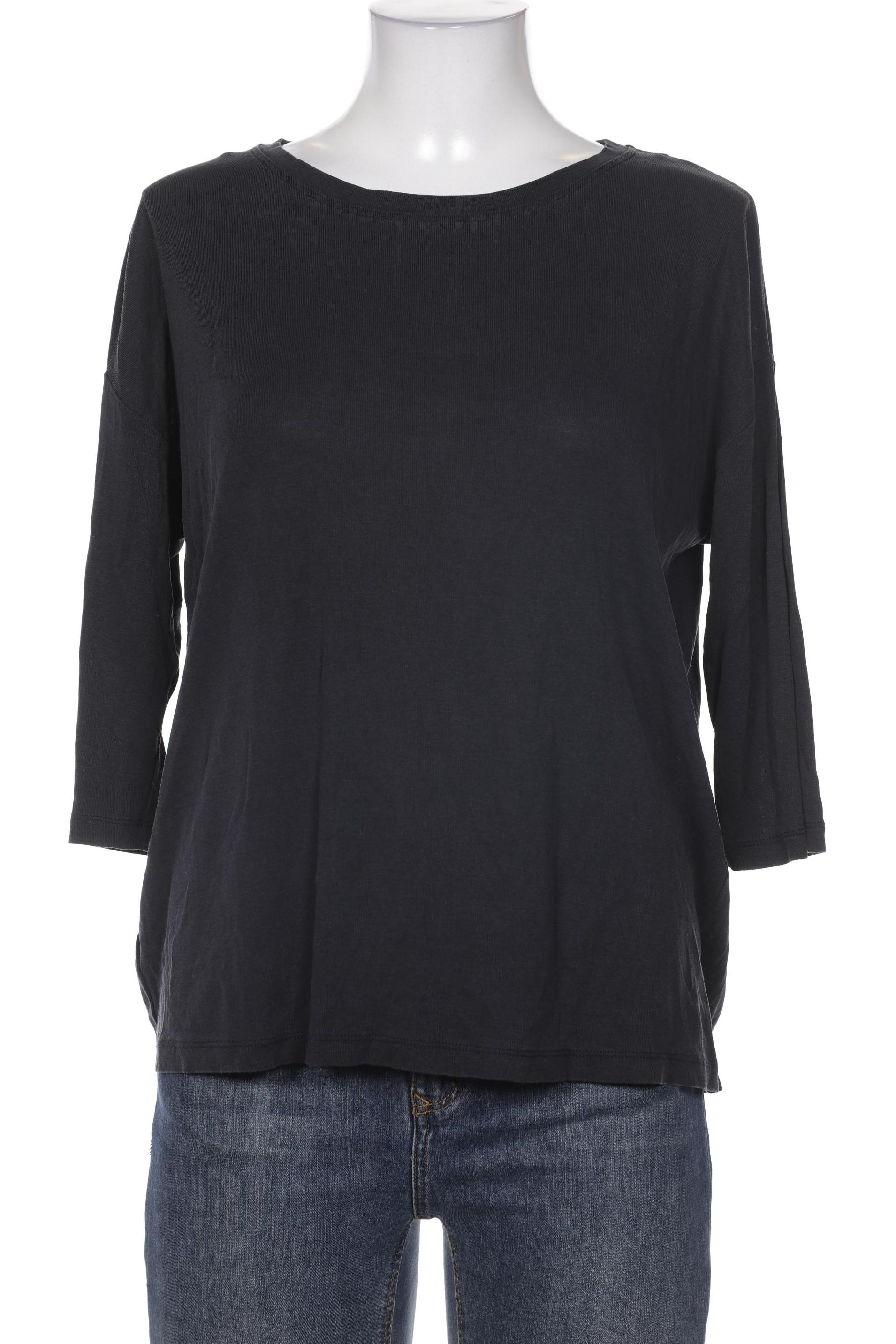 

COS Damen Langarmshirt, marineblau, Gr. 36