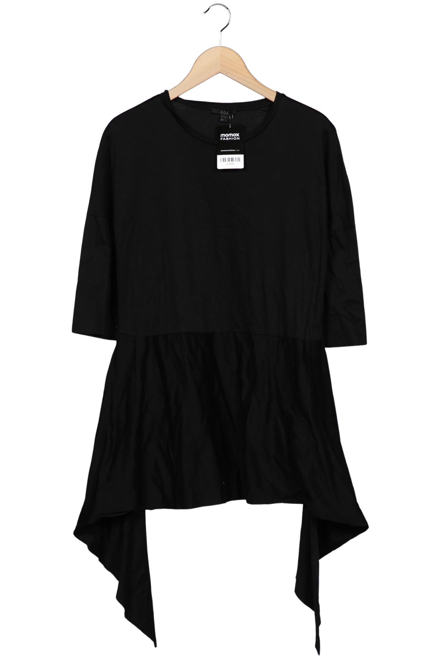 

COS Damen Langarmshirt, schwarz, Gr. 36