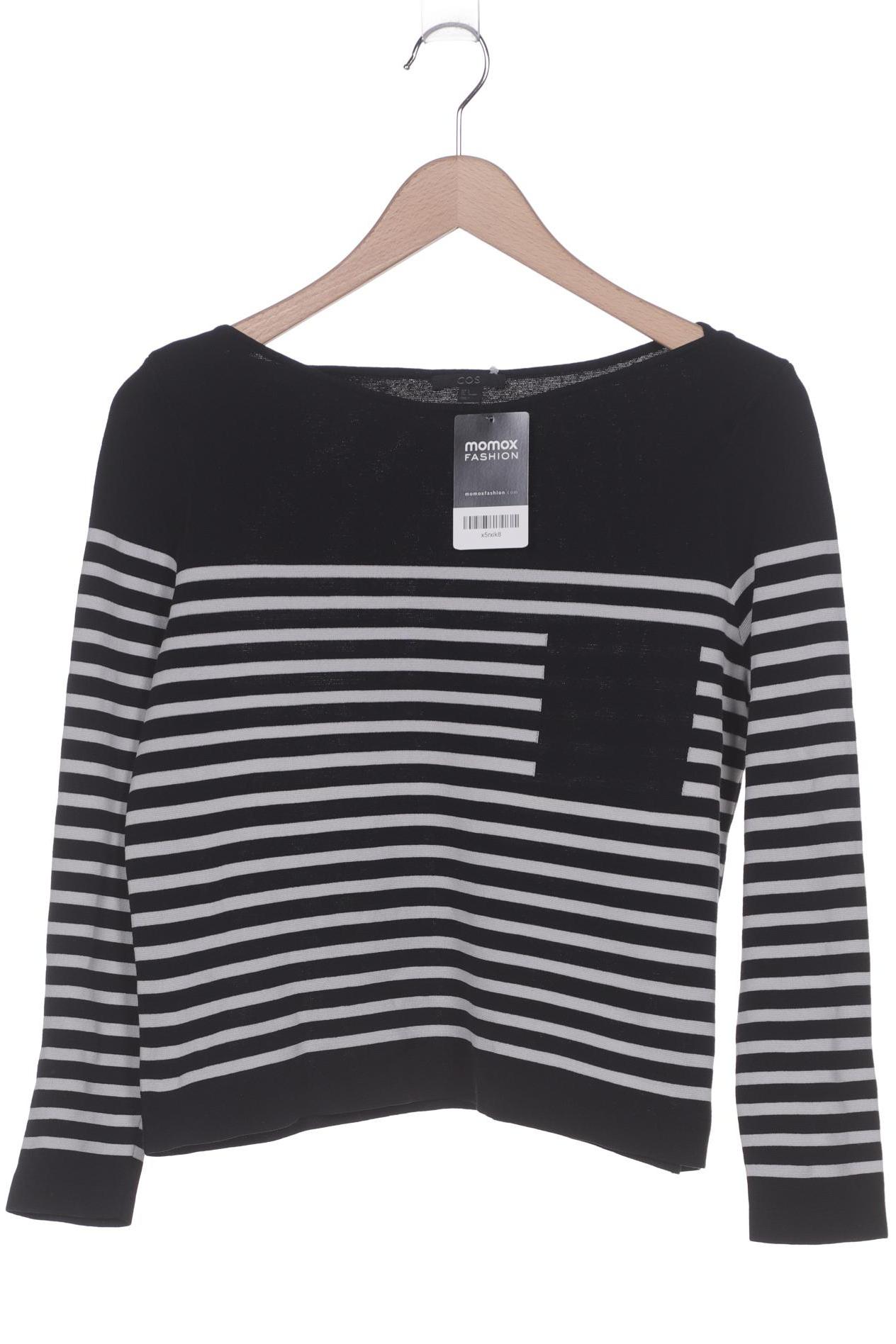 

COS Damen Langarmshirt, schwarz, Gr. 36