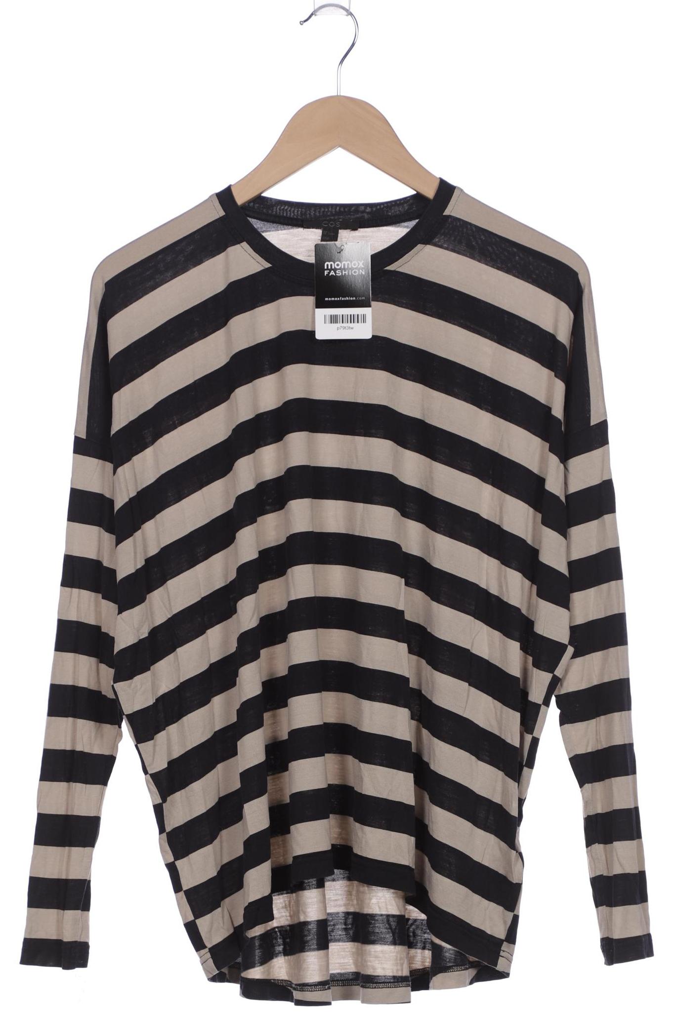 

COS Damen Langarmshirt, beige, Gr. 36