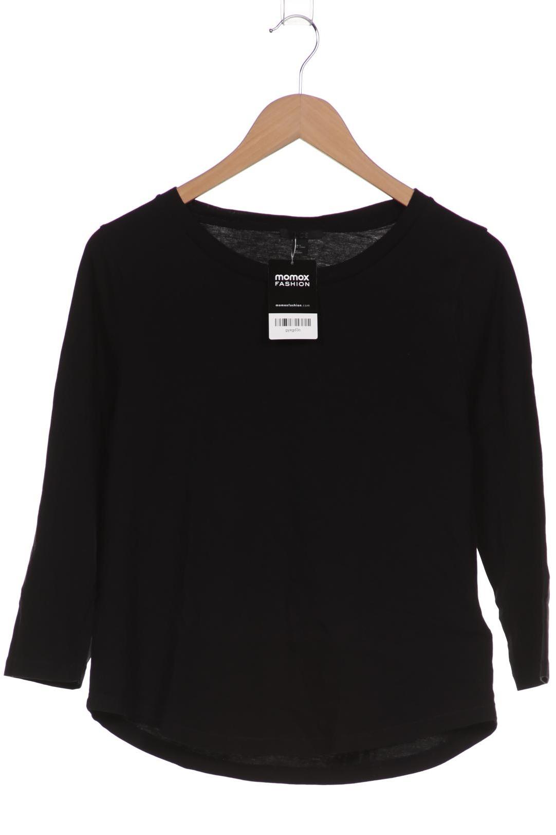 

COS Damen Langarmshirt, schwarz, Gr. 38