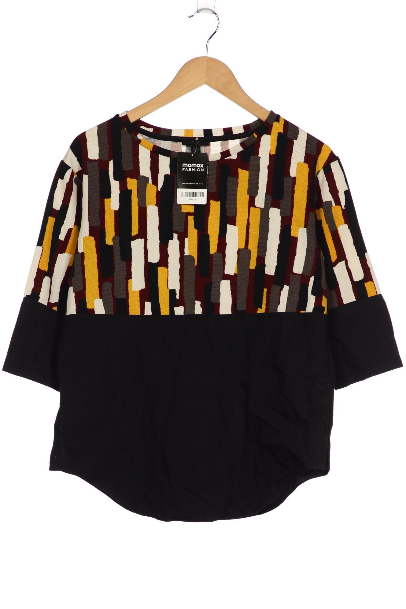 

COS Damen Langarmshirt, marineblau, Gr. 34