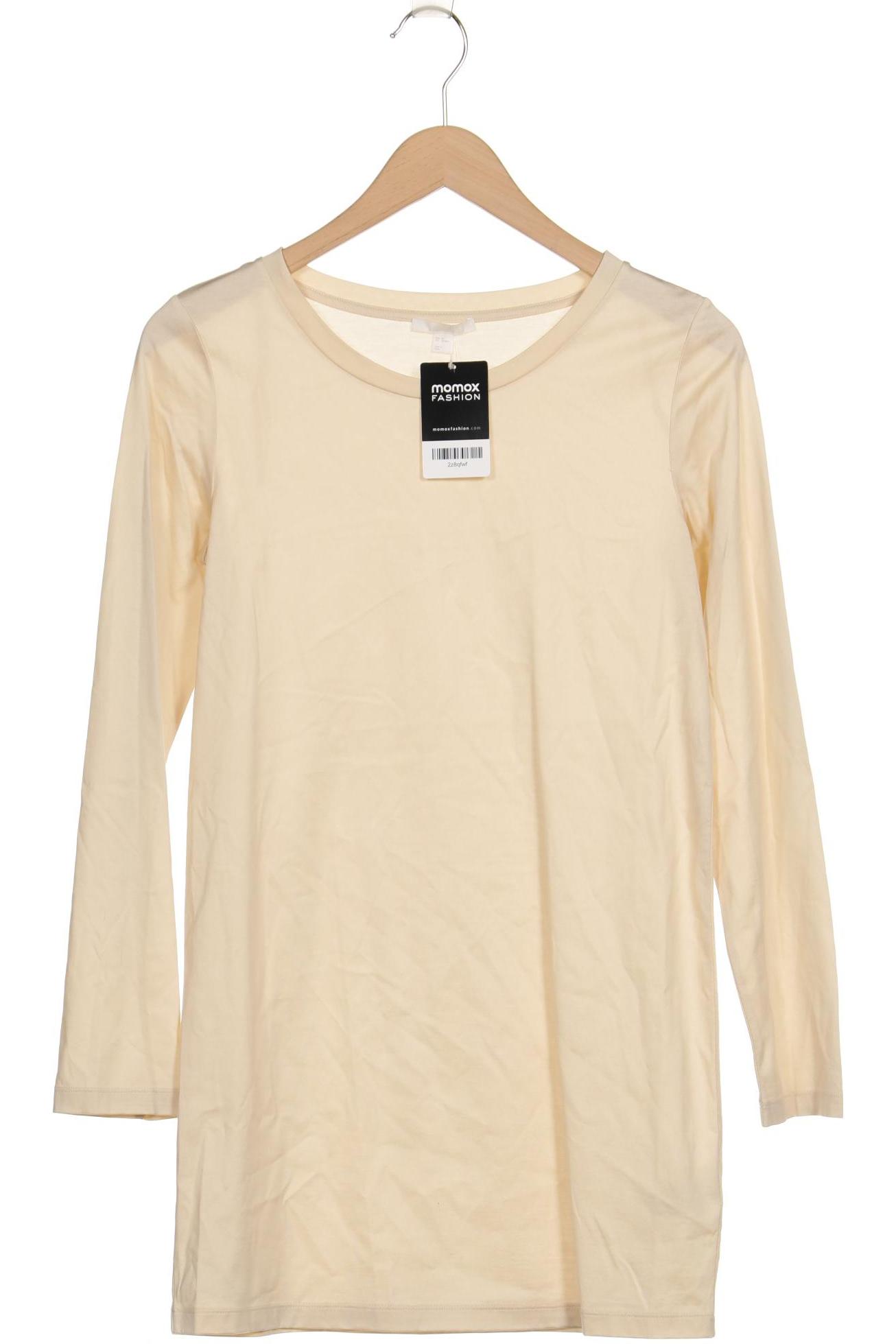 

COS Damen Langarmshirt, cremeweiß, Gr. 34