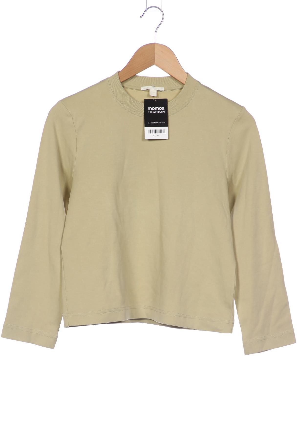 

COS Damen Langarmshirt, grün, Gr. 36
