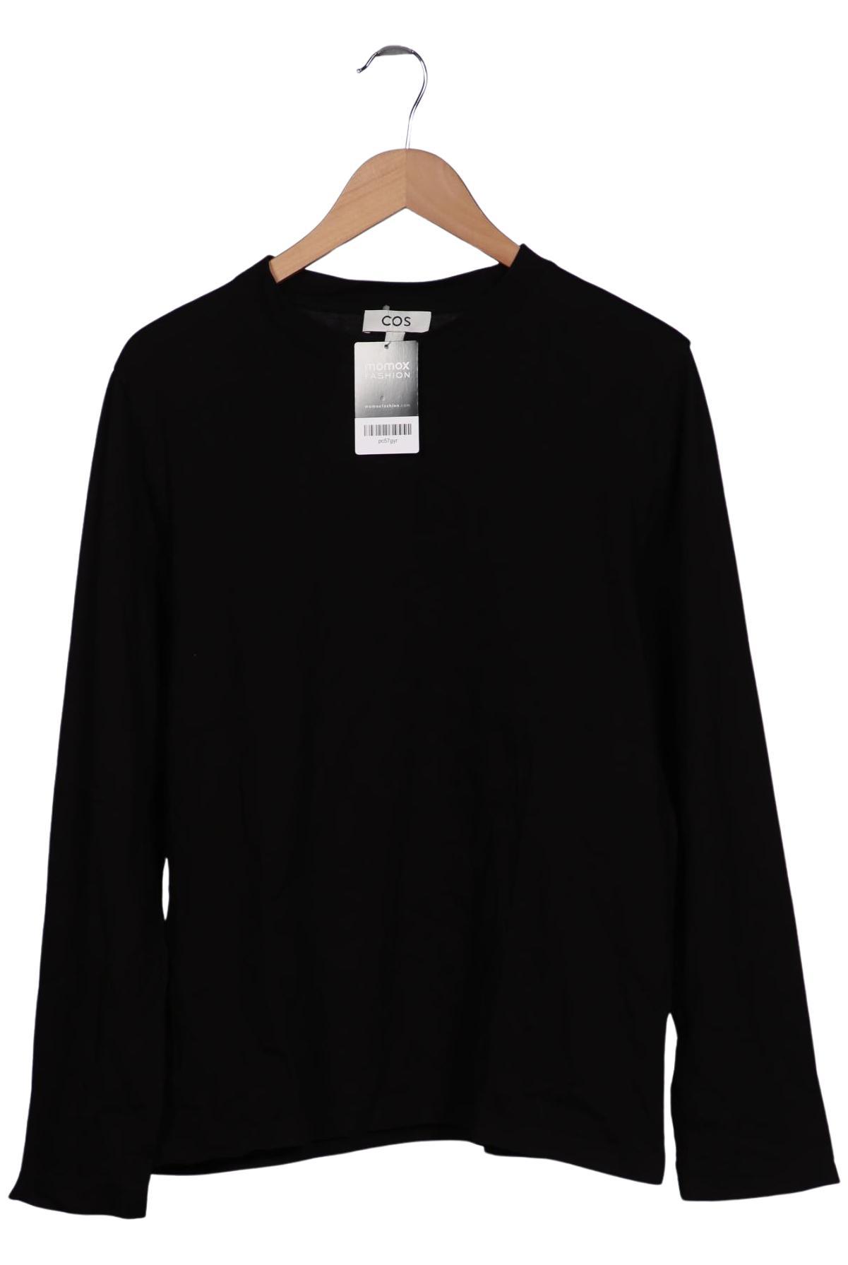 

COS Damen Langarmshirt, schwarz, Gr. 42