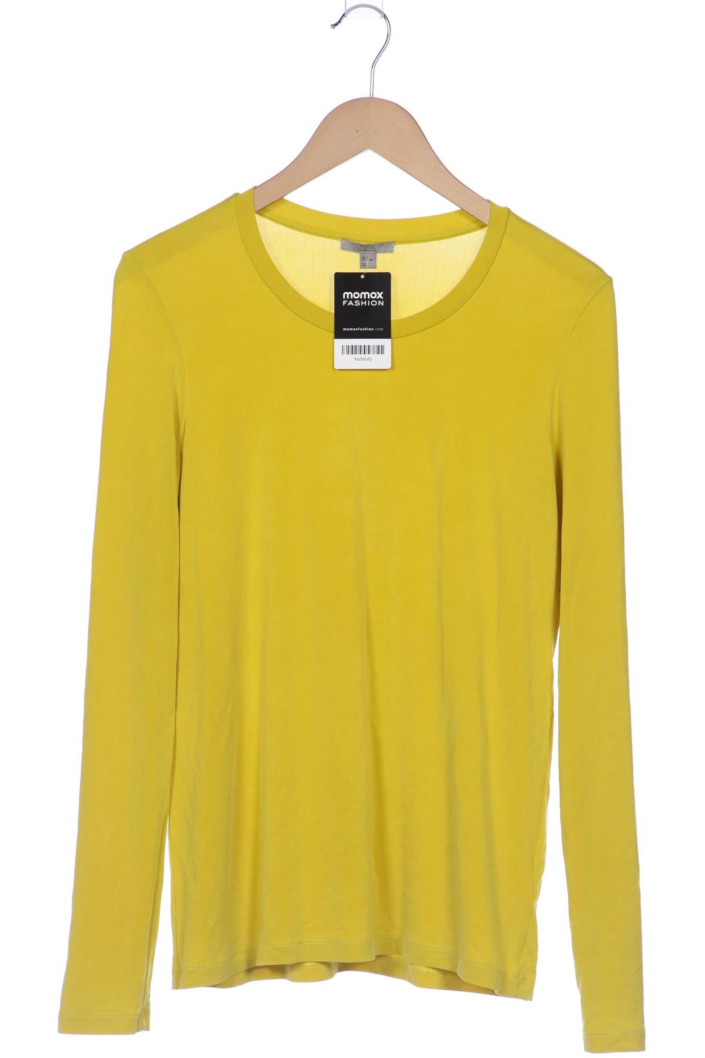 

COS Damen Langarmshirt, grün, Gr. 36
