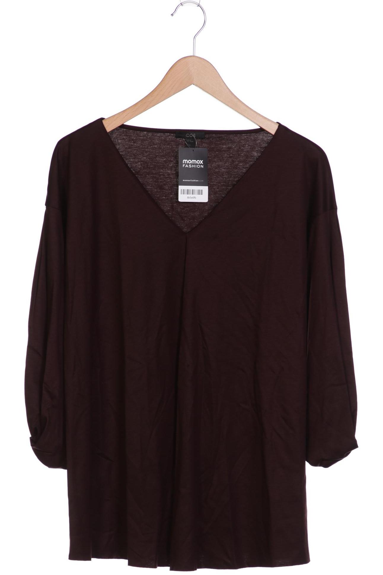 

COS Damen Langarmshirt, braun, Gr. 34