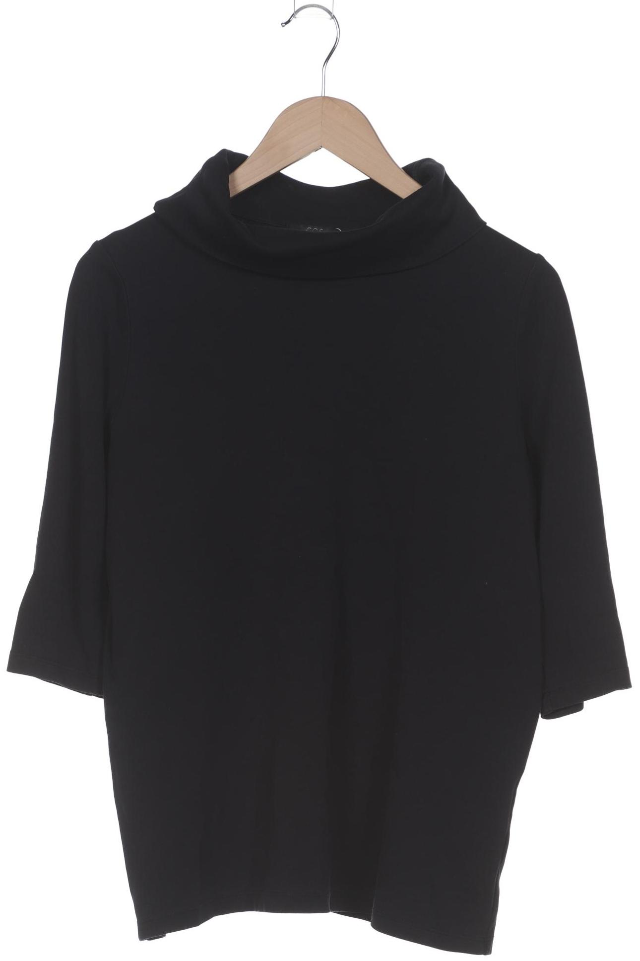 

COS Damen Langarmshirt, marineblau, Gr. 34