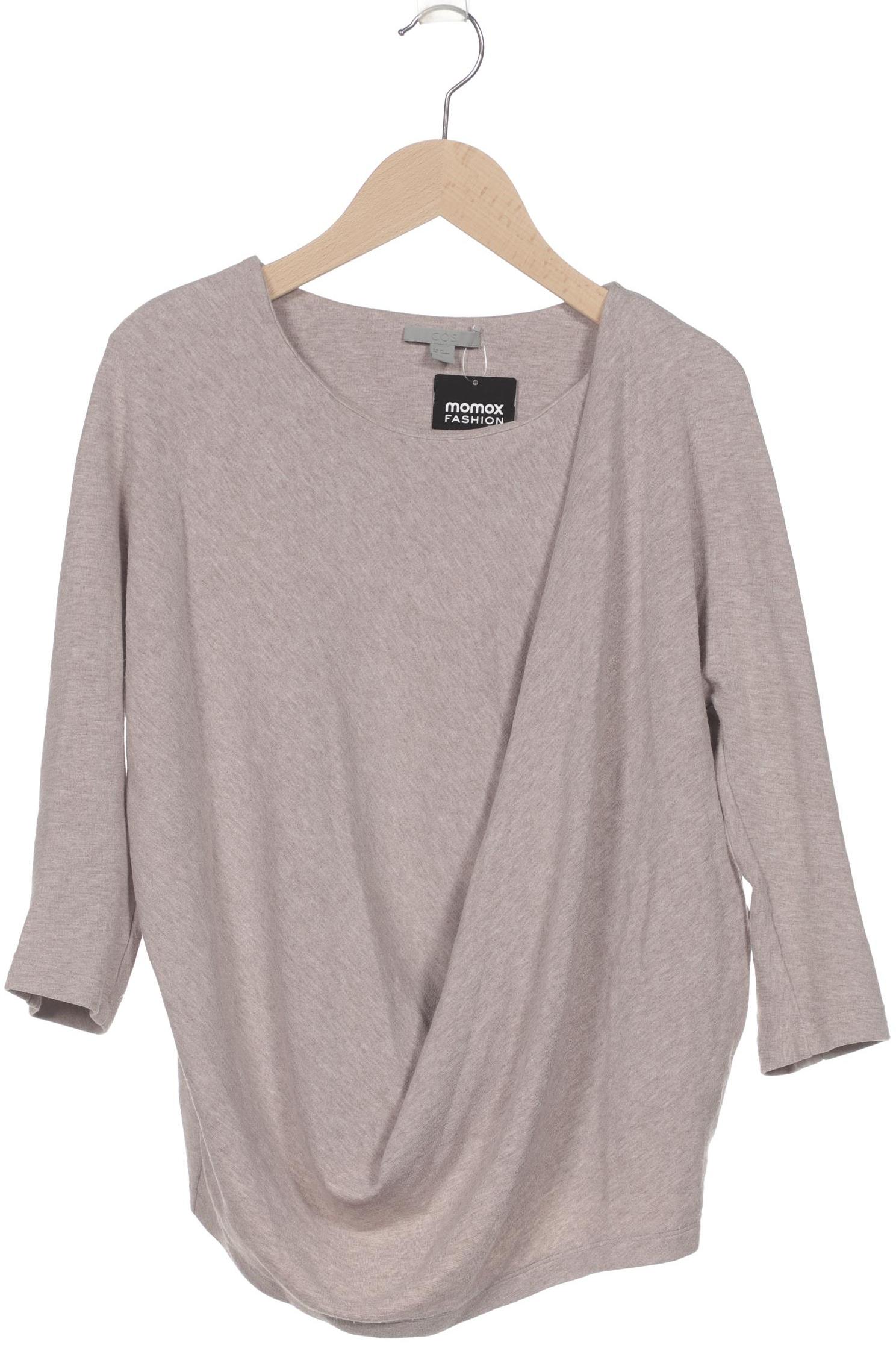 

COS Damen Langarmshirt, grau, Gr. 34