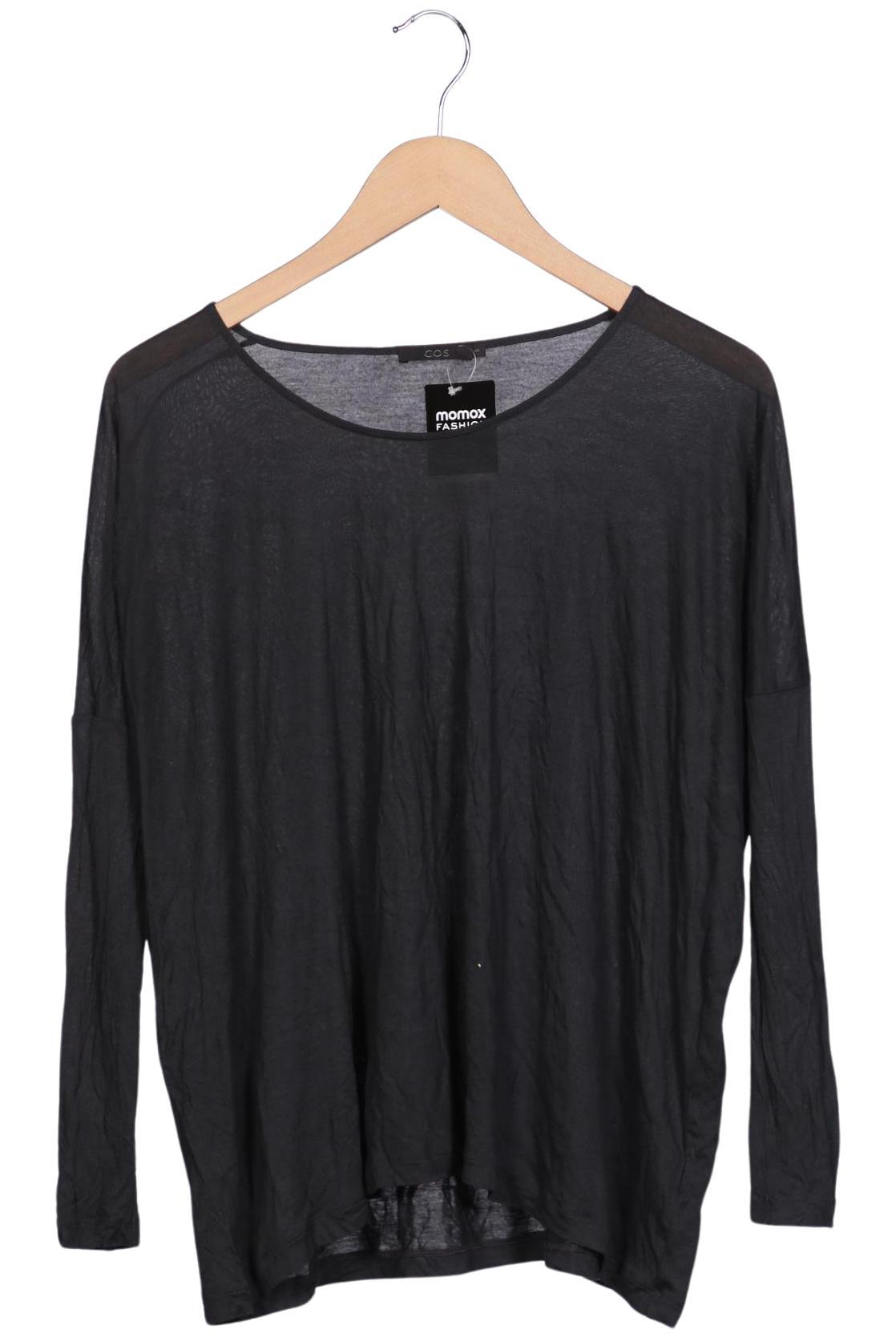 

COS Damen Langarmshirt, grau, Gr. 36