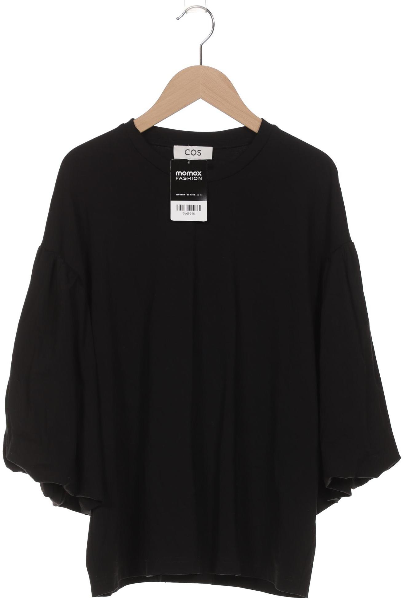 

COS Damen Langarmshirt, schwarz, Gr. 36