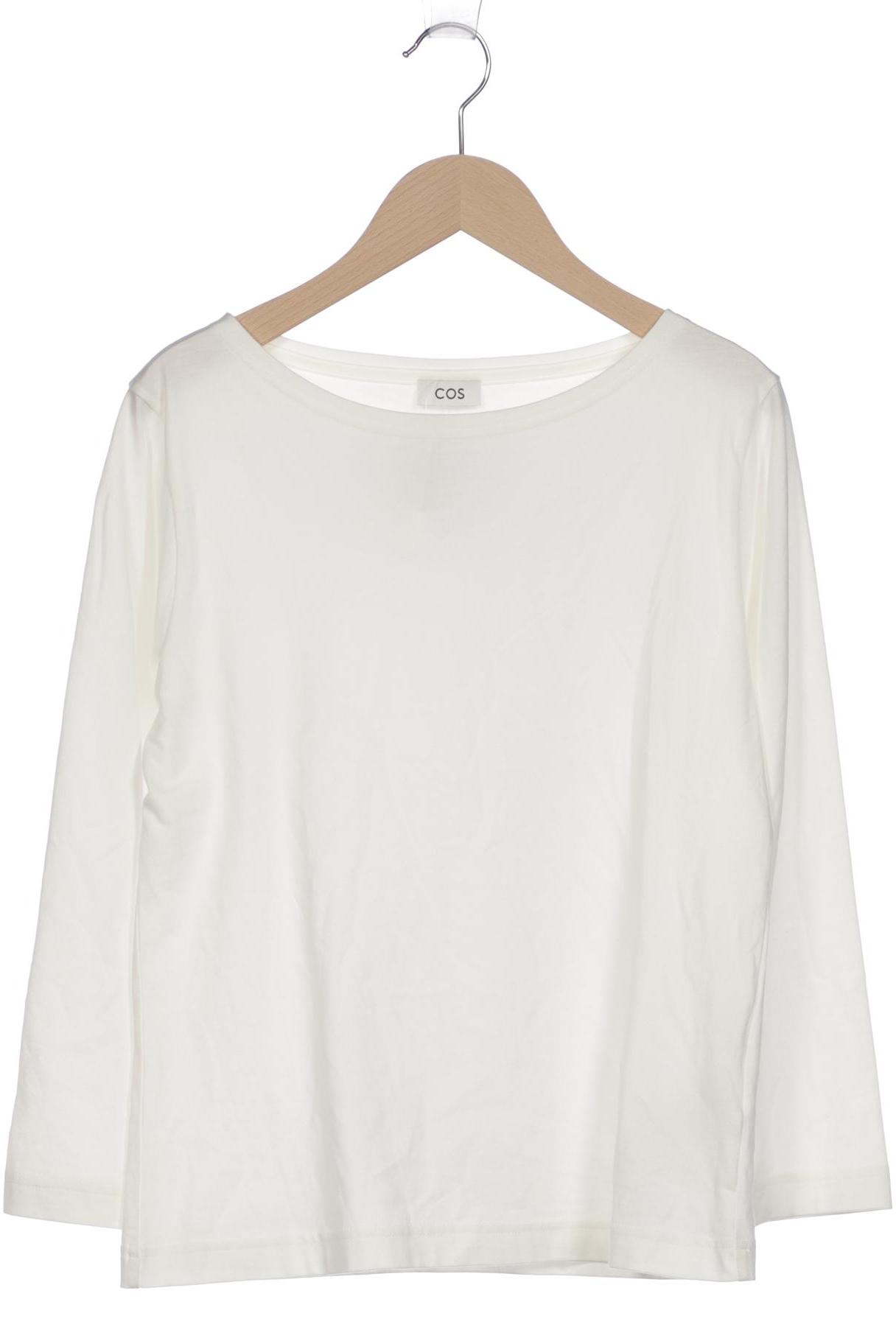 

COS Damen Langarmshirt, cremeweiß, Gr. 34