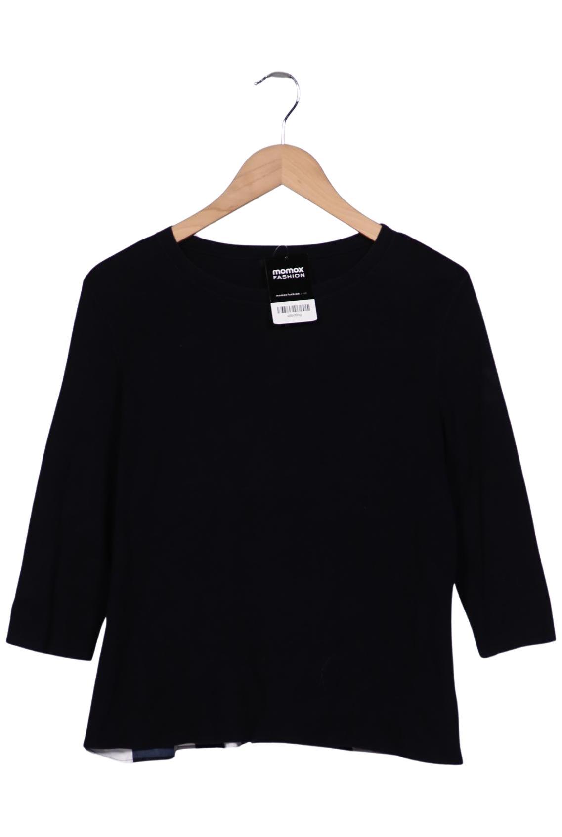 

COS Damen Langarmshirt, marineblau, Gr. 36