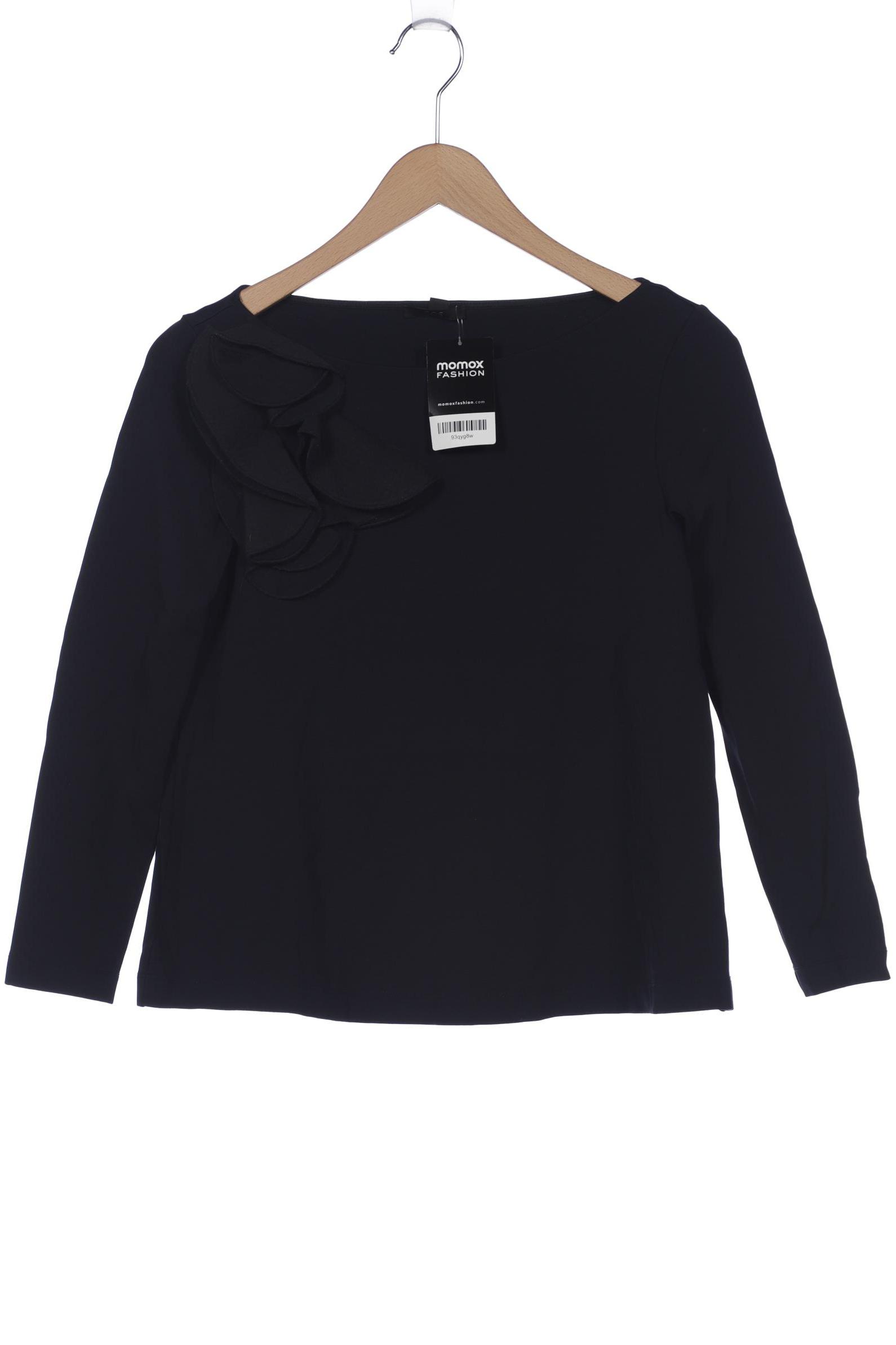 

COS Damen Langarmshirt, marineblau, Gr. 36