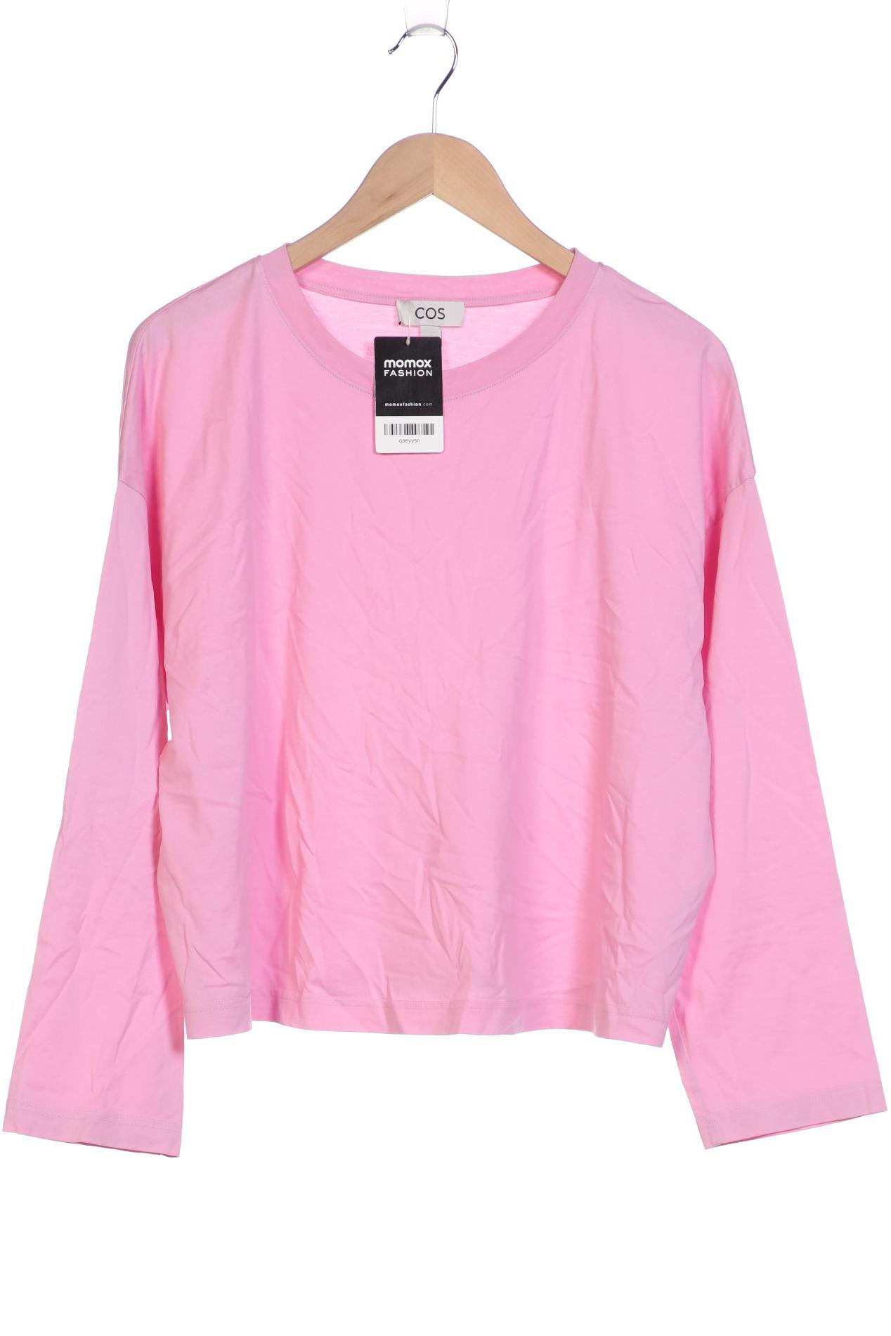 

COS Damen Langarmshirt, pink, Gr. 42