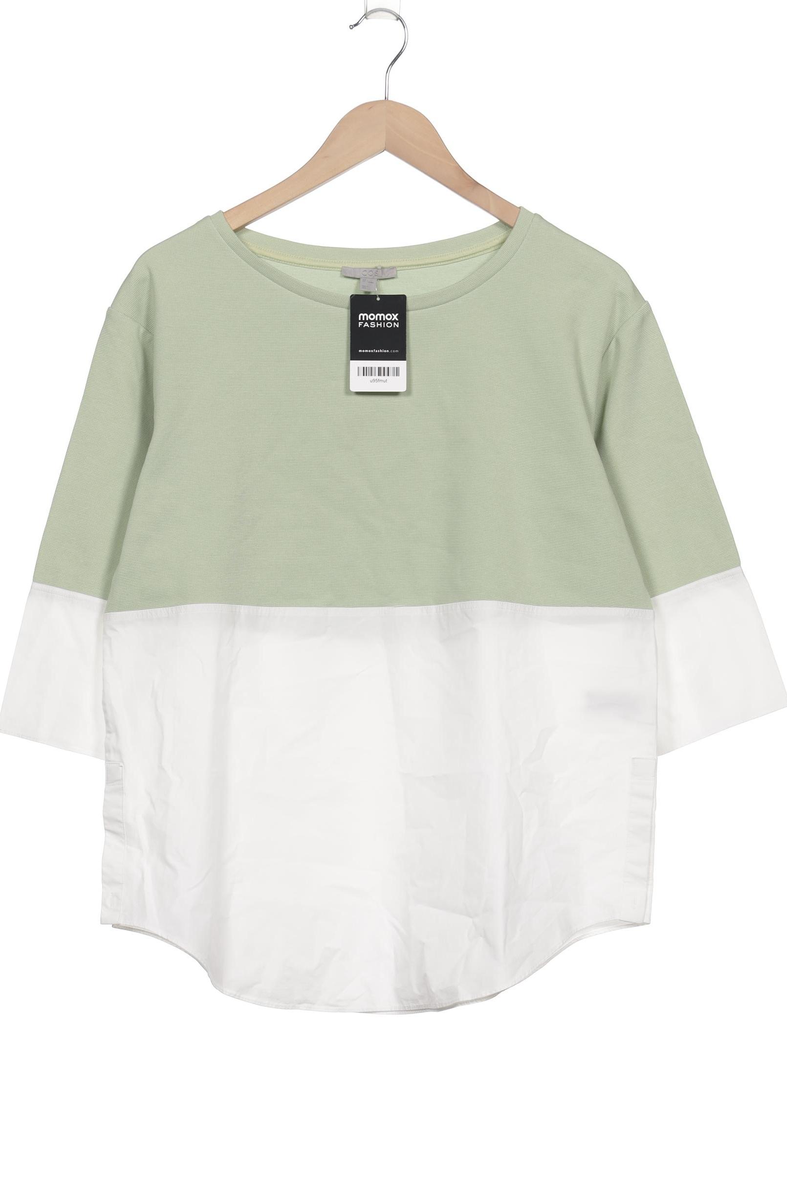 

COS Damen Langarmshirt, hellgrün, Gr. 36