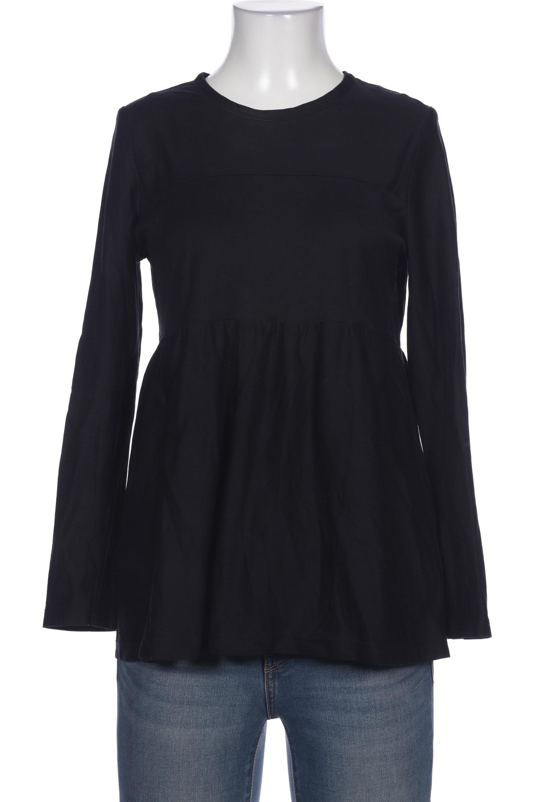 

COS Damen Langarmshirt, marineblau, Gr. 36