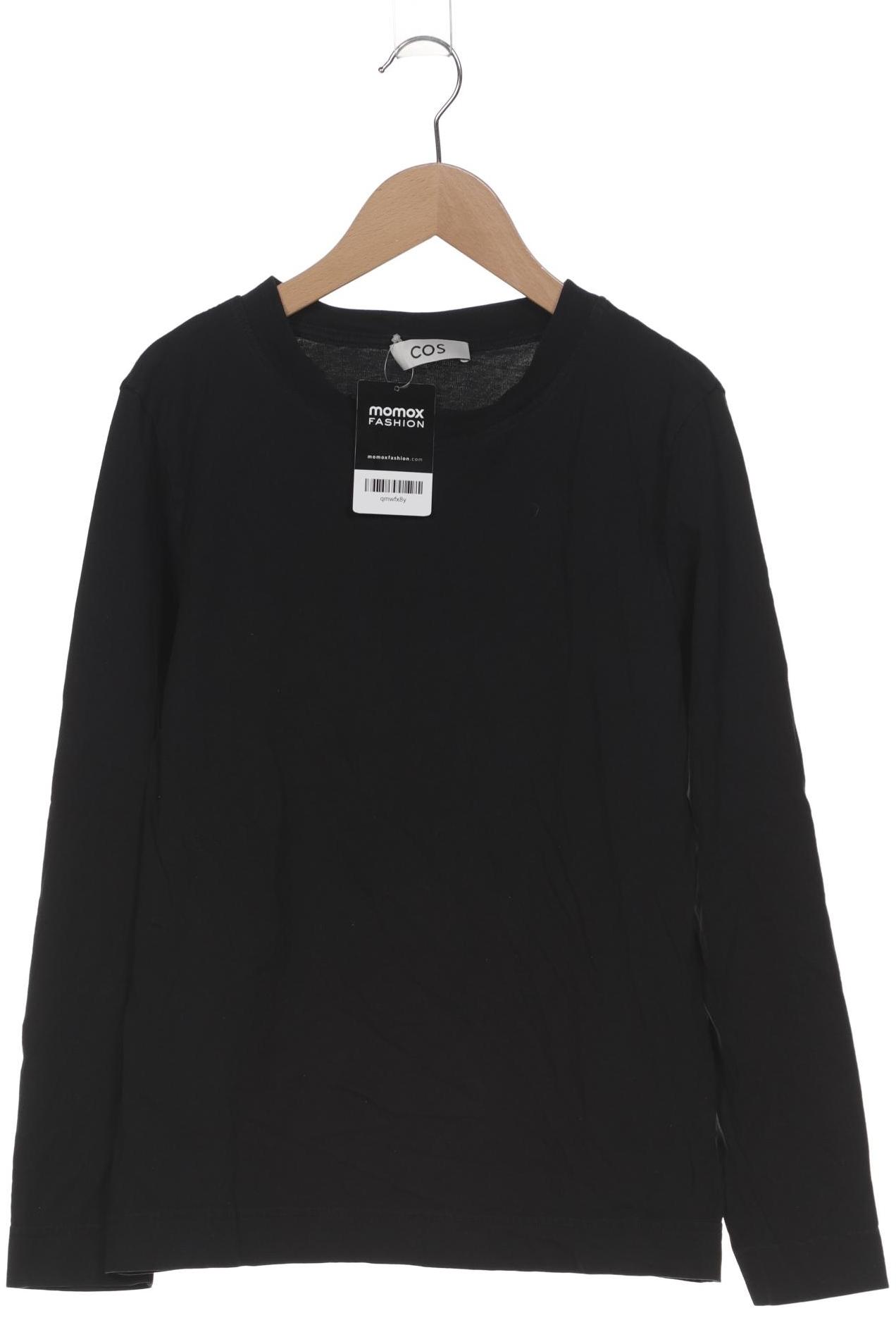 

COS Damen Langarmshirt, schwarz, Gr. 36
