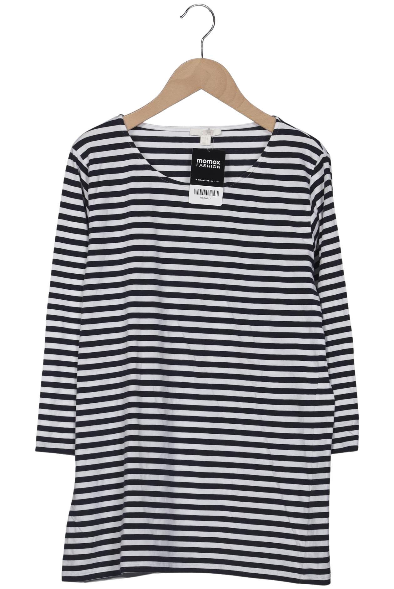 

COS Damen Langarmshirt, marineblau, Gr. 38