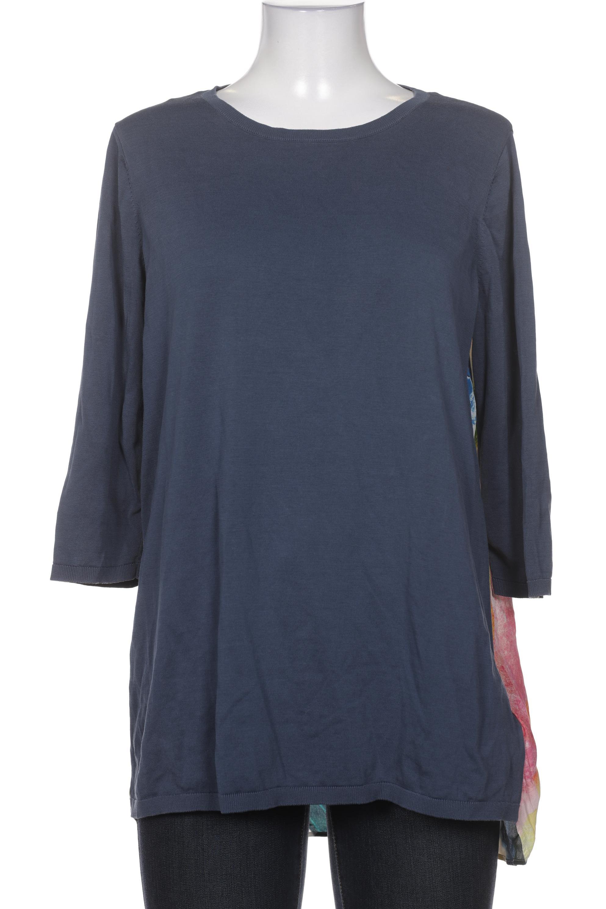 

COS Damen Langarmshirt, marineblau, Gr. 38