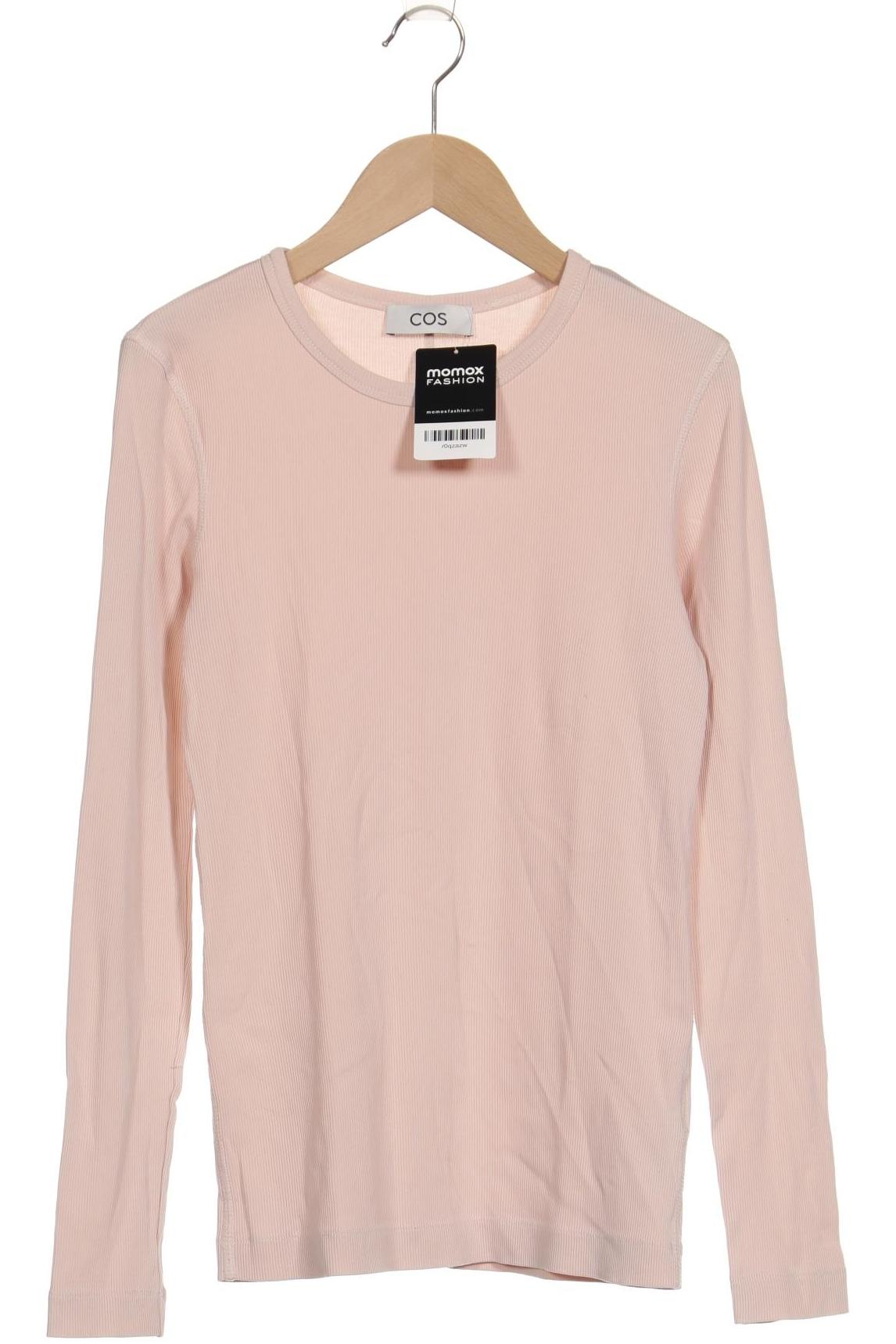 

COS Damen Langarmshirt, beige, Gr. 34