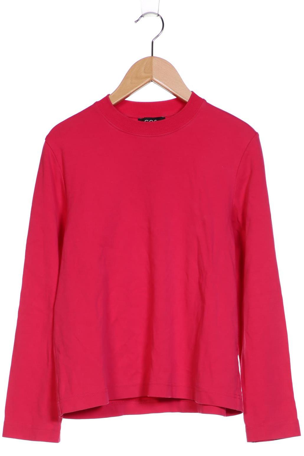 

COS Damen Langarmshirt, pink, Gr. 36